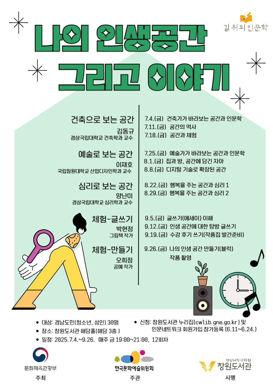 창원도서관, 길위의 인문학 공모사업 선정 - 관련이미지1