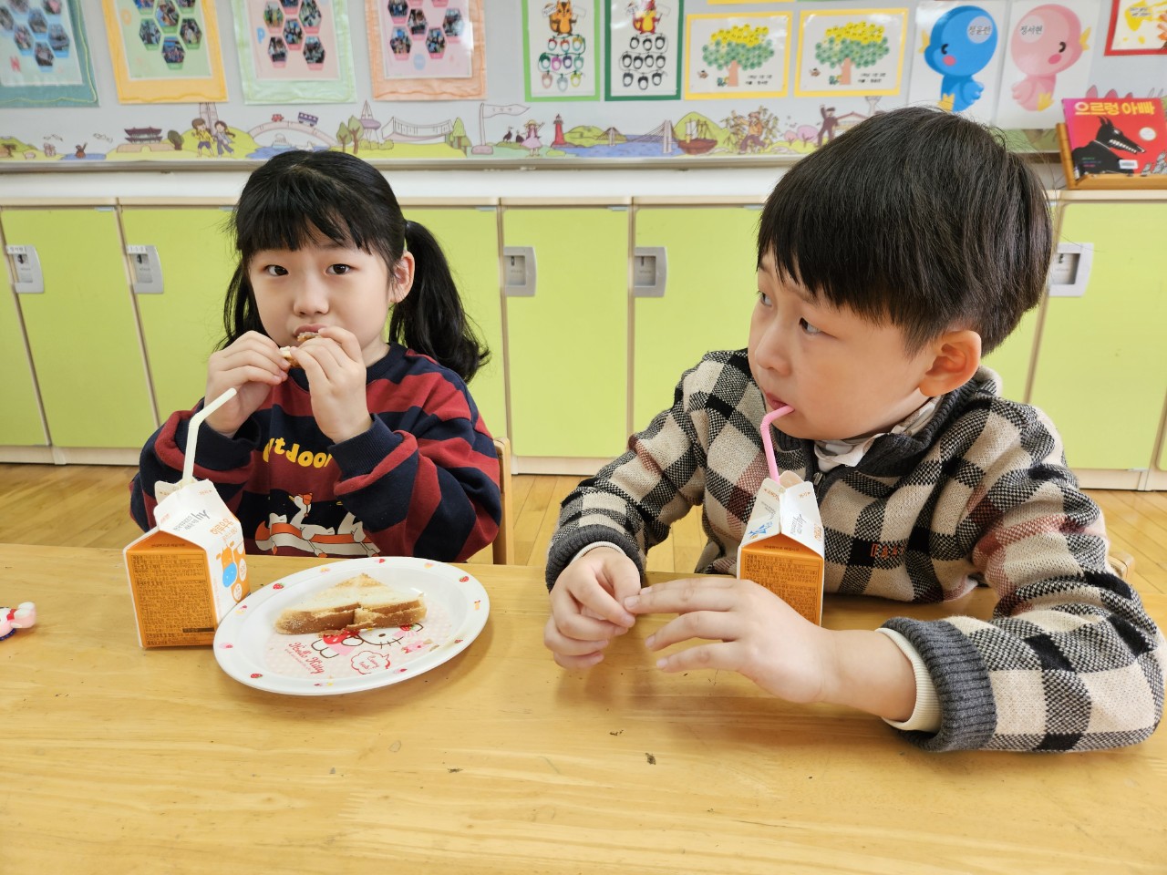  노량초, 건강한 하루를 여는 행복한 학교생활 - 관련이미지1