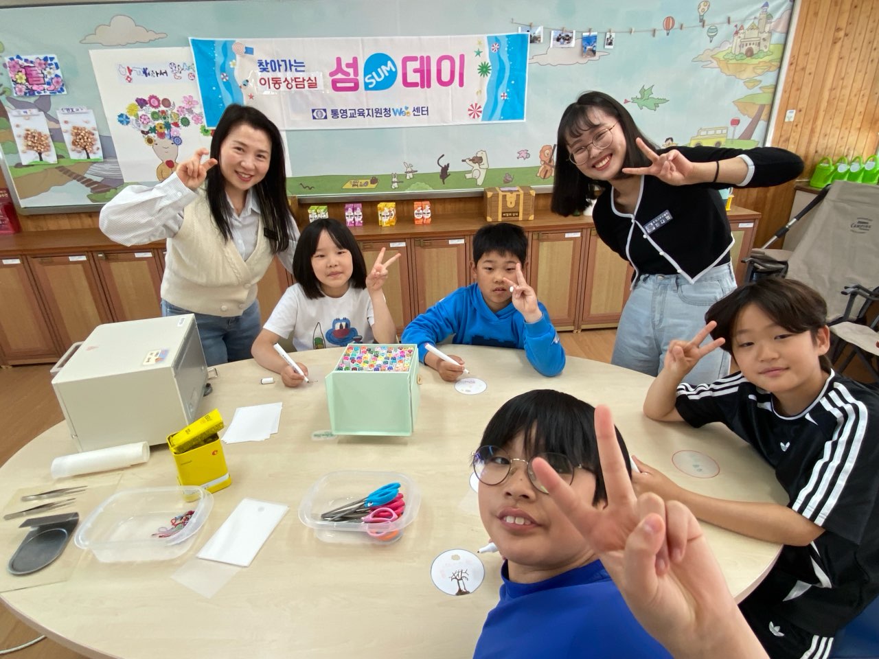 통영교육지원청 위(Wee)센터, 찾아가는 이동 상담실‘섬(SUM)데이’운영 - 관련이미지4