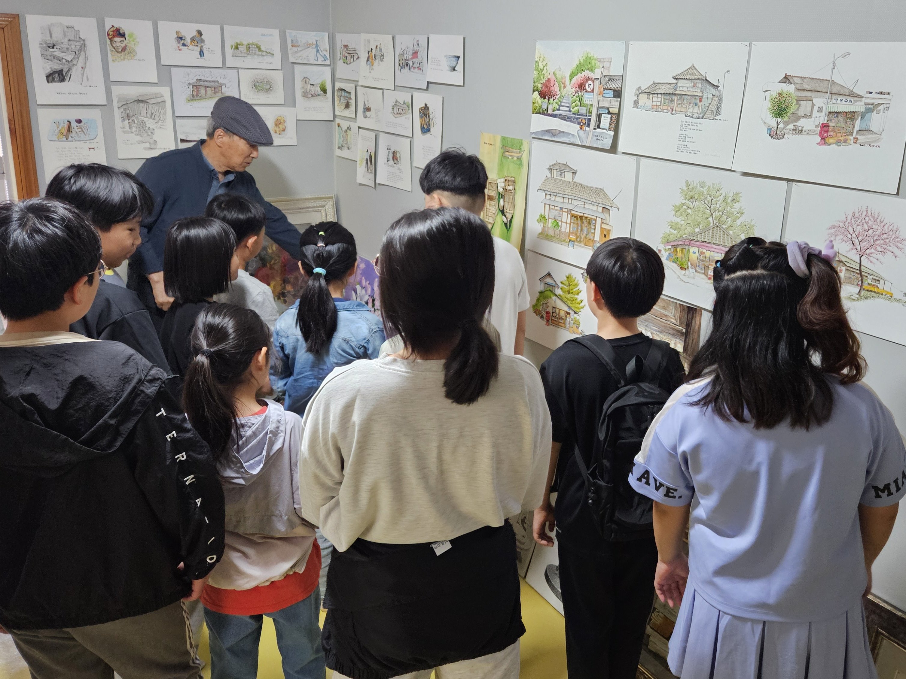 백전초, 그림으로 마을을 담다! - 관련이미지2