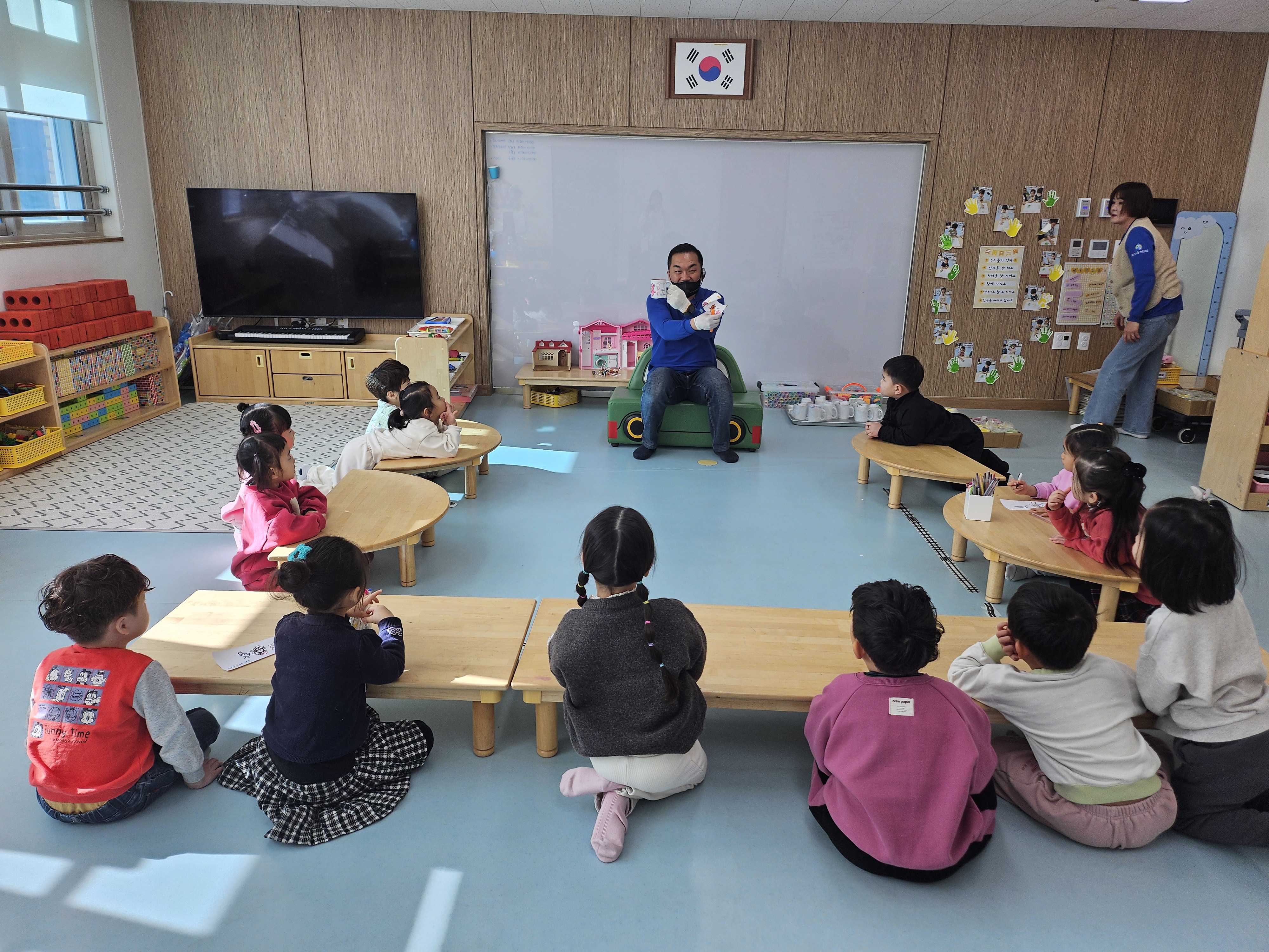  무동꿈유치원, 겨울방학 중 지역사회연계 유아놀이지원활동 '사회적 기업과 함께하는 방학 중 재미놀이day’ - 관련이미지3