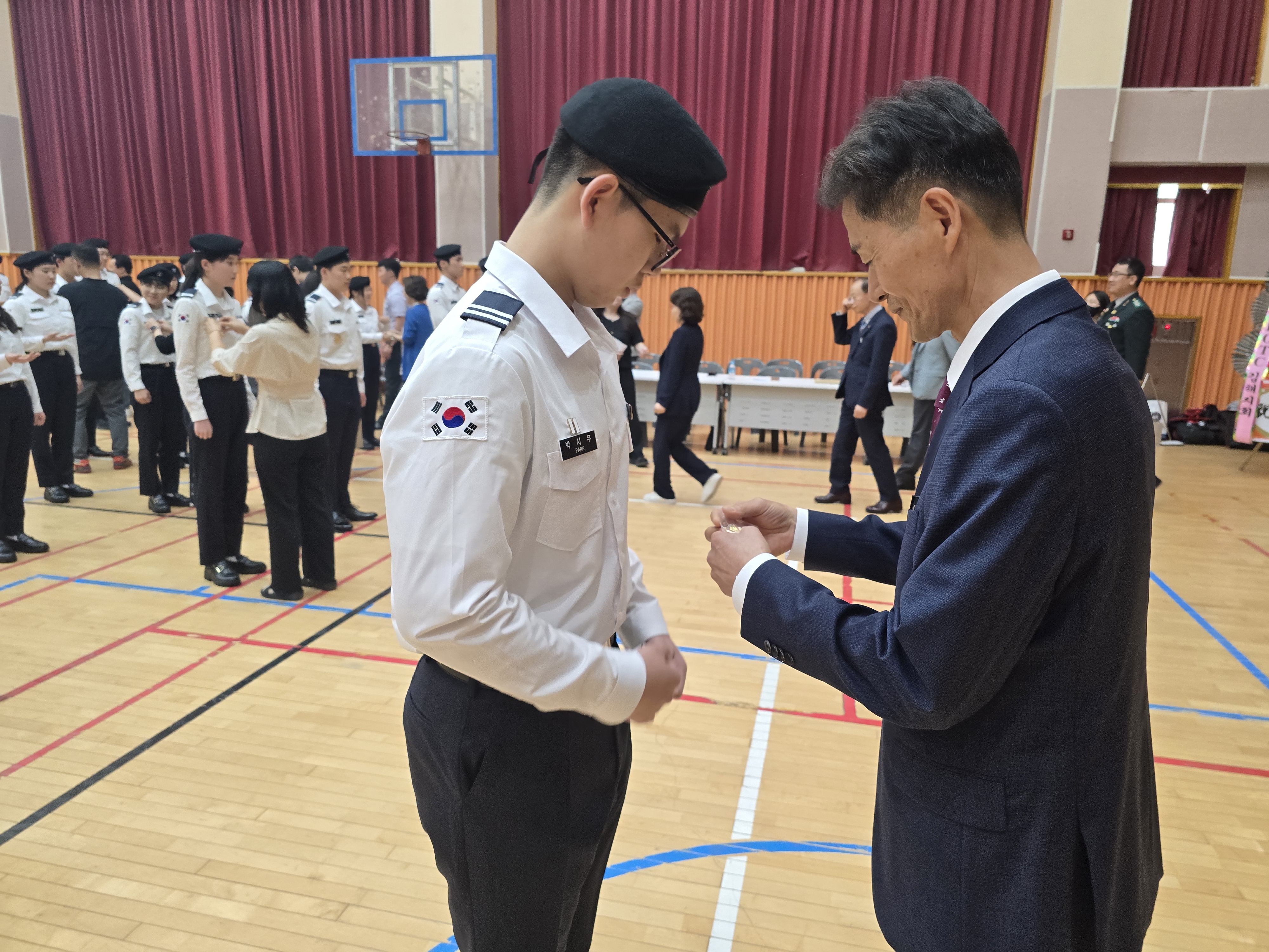 김해율하고, 미래 인재 양성을 위한 JROTC 창단식 개최 - 관련이미지2