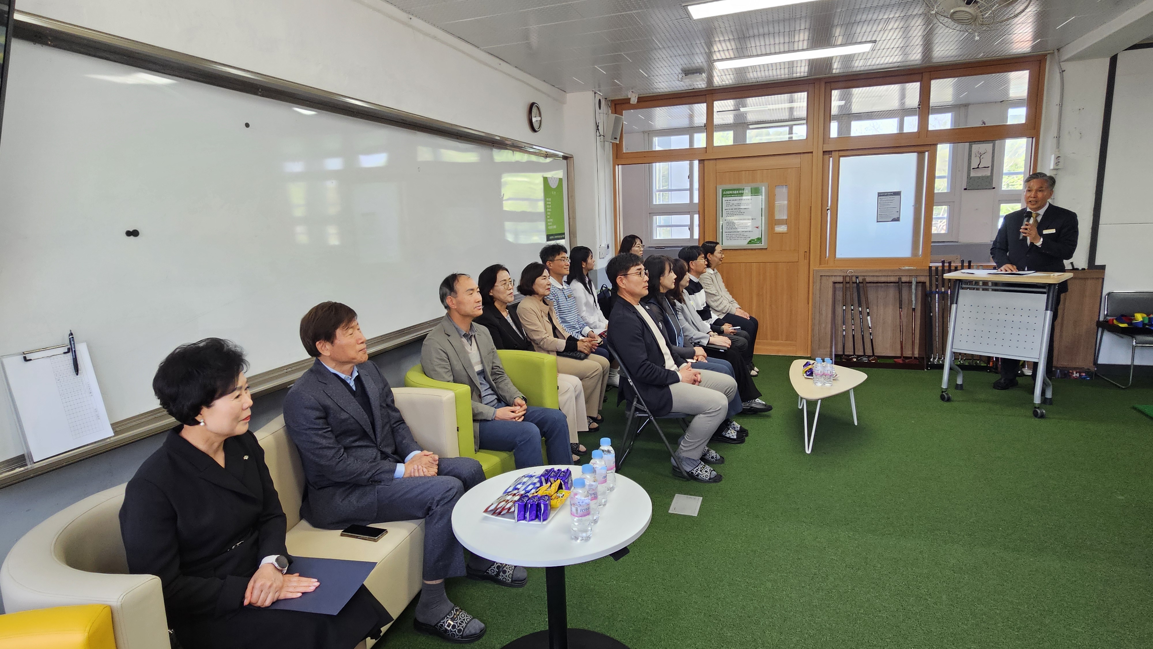 신반중학교,´미래형 스마트 파크골프 교실´문 열다!  - 관련이미지2