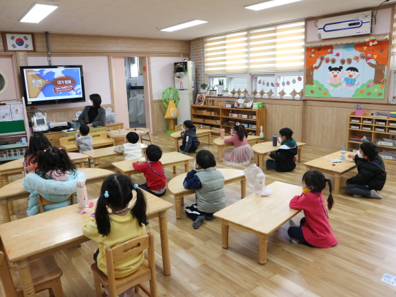 사화병설유치원, 찾아가는 미세먼지 대응교육 - 관련이미지3