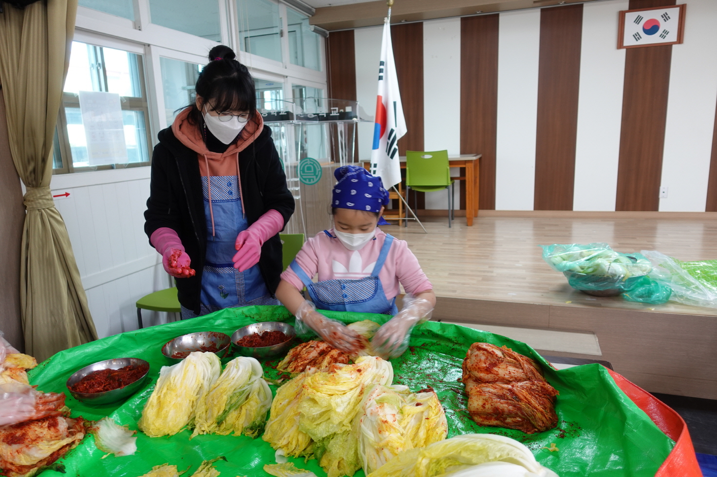 구만초, 사랑의 김장체험 나눔 행사 - 관련이미지1
