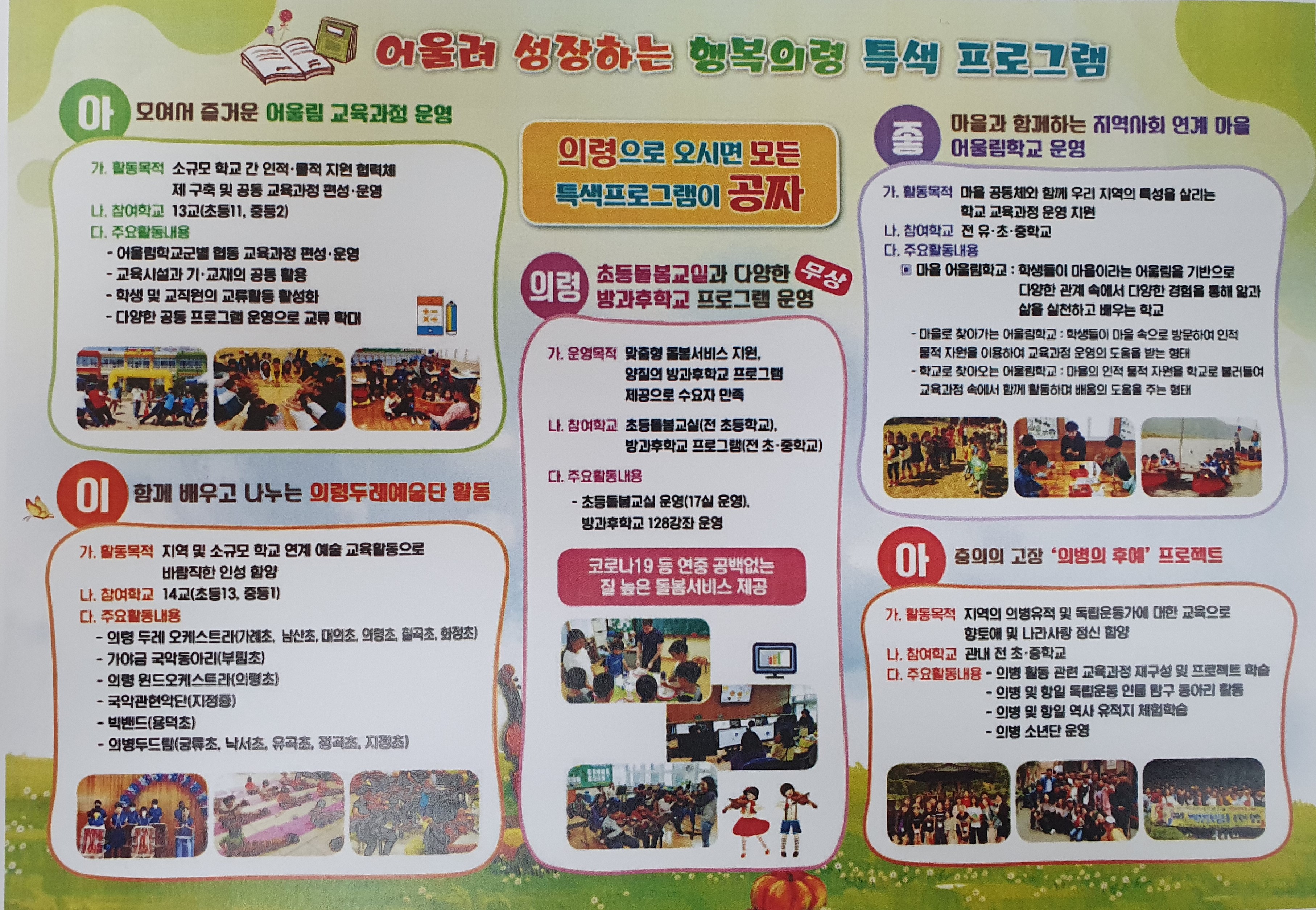 의령교육지원청‘작은 학교 살리기’ 발 벗고 나서 - 관련이미지9