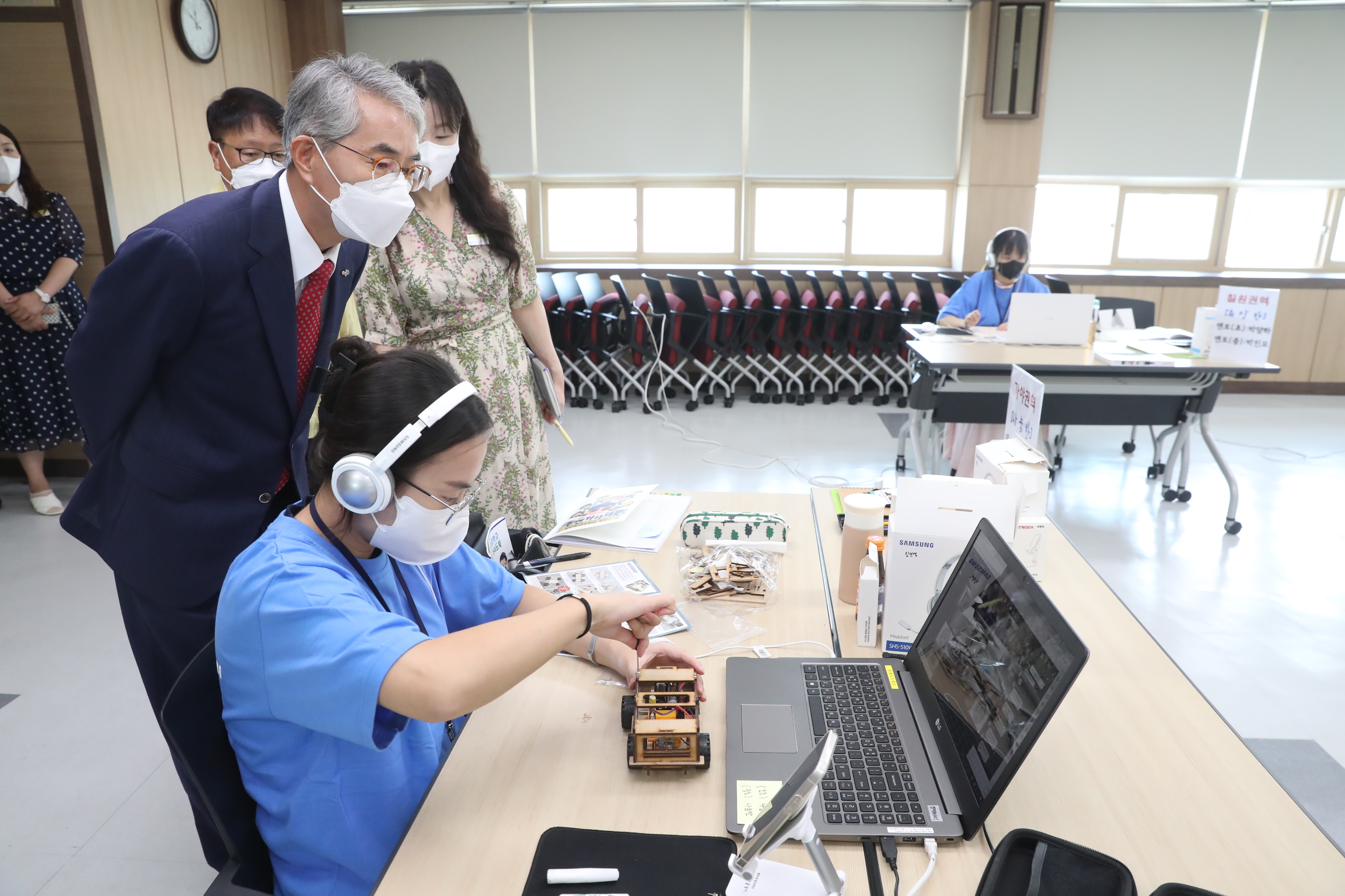 박종훈 교육감, 함안 캠퍼스형 방과후학교 점검 - 관련이미지3