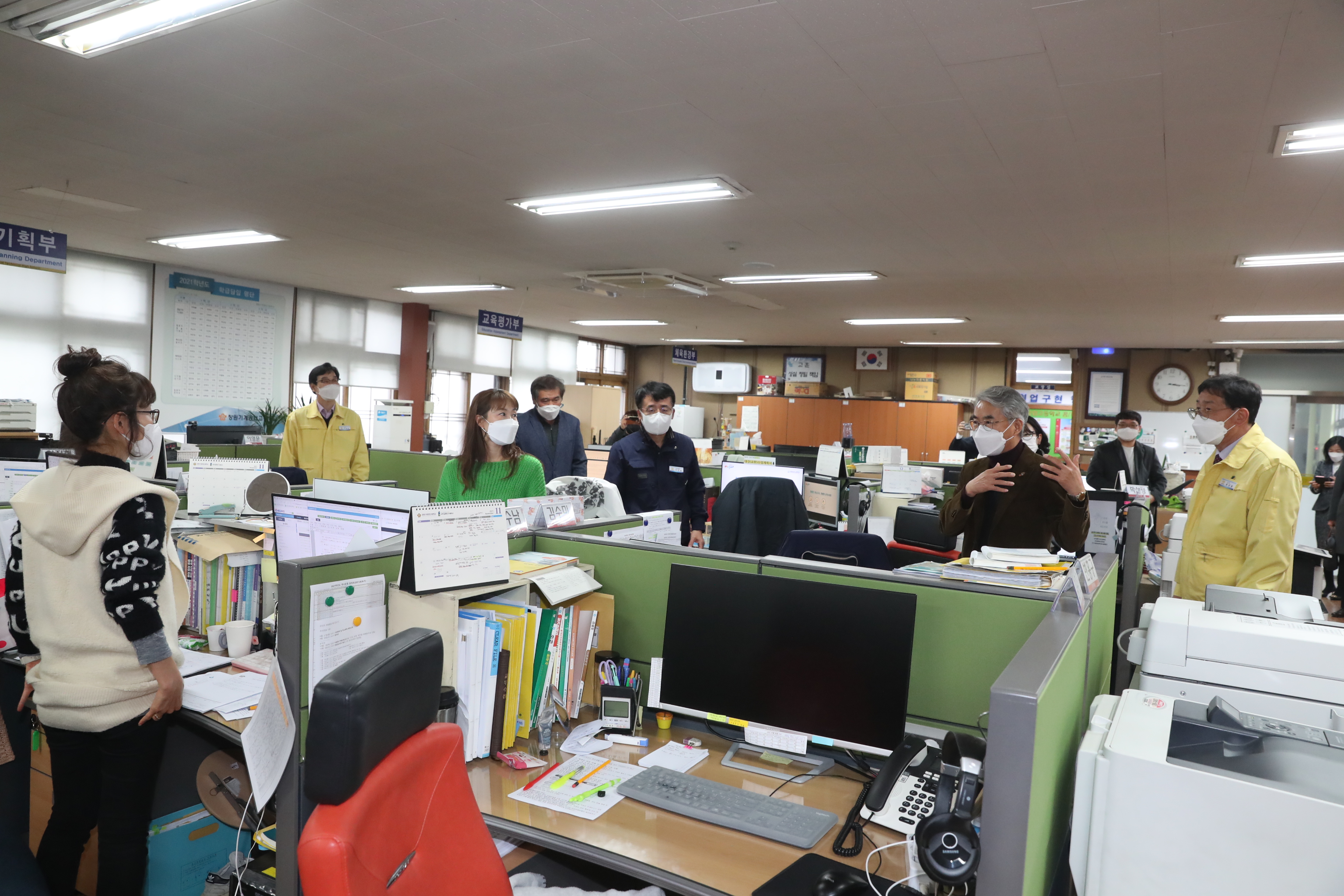 박종훈교육감, 창원기계공고에서 특성화고 교육회복을 살피다(정책기획관 고희점 ☎ 278-1730 또는 정현정 ☎ 278-1732) - 관련이미지2