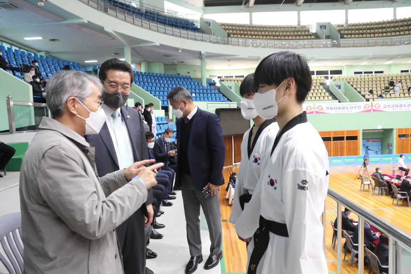 박종훈 교육감, 도민체육대회 참가 학생선수 격려 - 관련이미지2