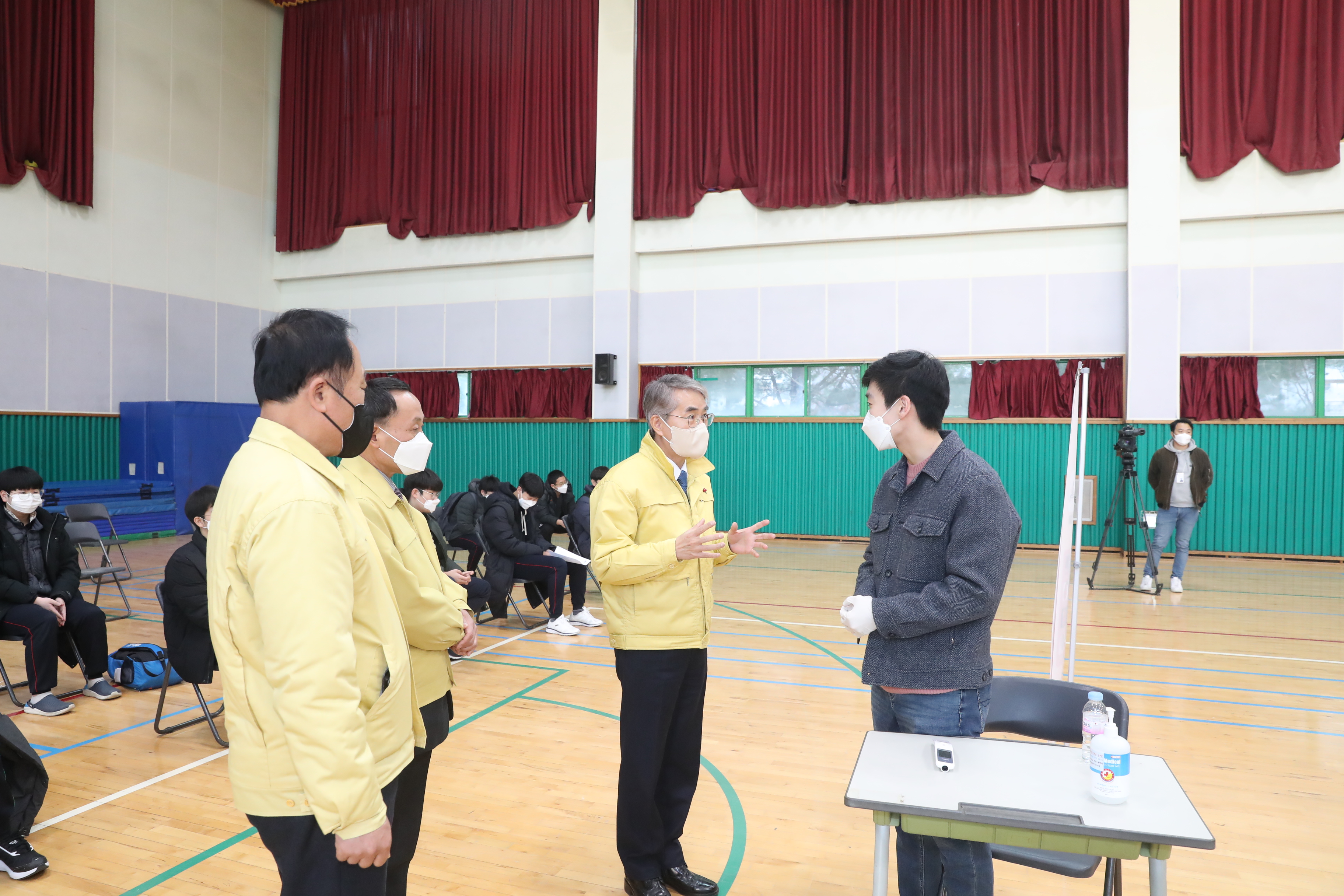 박종훈 교육감, ‘찾아가는 학교 백신접종’ 현장 점검(체육예술건강과 박선영 ☎268-1095) - 관련이미지8