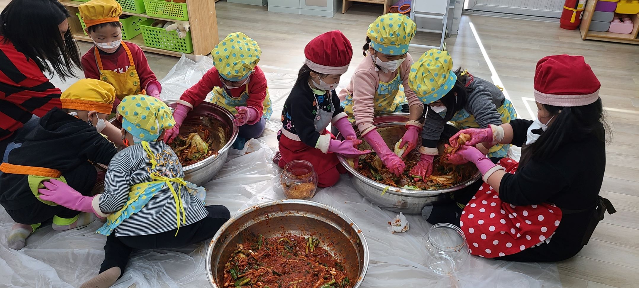 마천초병설유, 김장 체험 활동 실시 - 관련이미지2