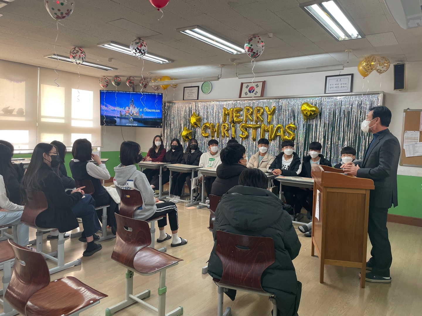 글아리아 학생들을 위한 교장 선생님 축하인사 말씀