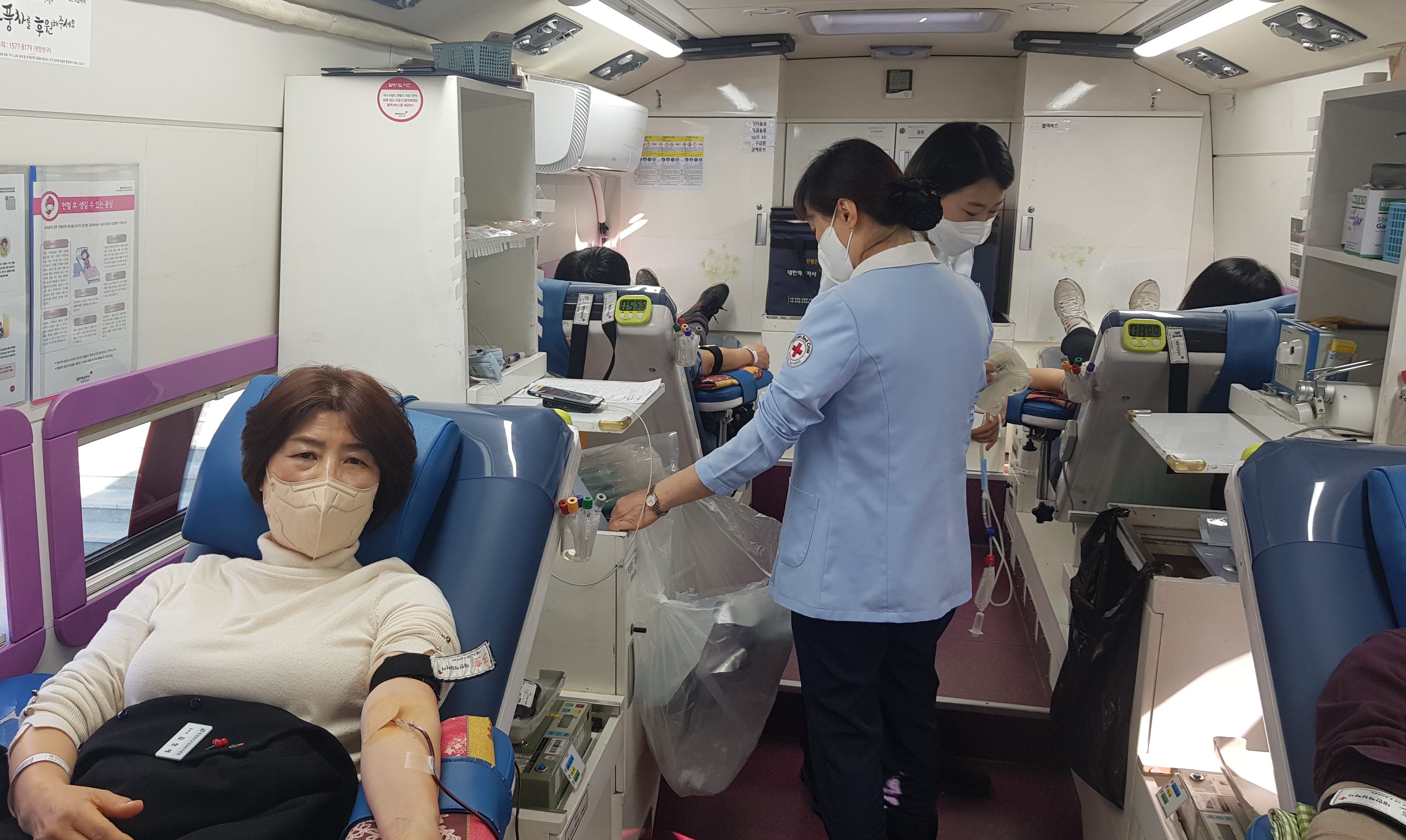 고성교육지원청, 임인년 새해 사랑나눔 청렴 실천‘사랑의 헌혈’실시 - 관련이미지1