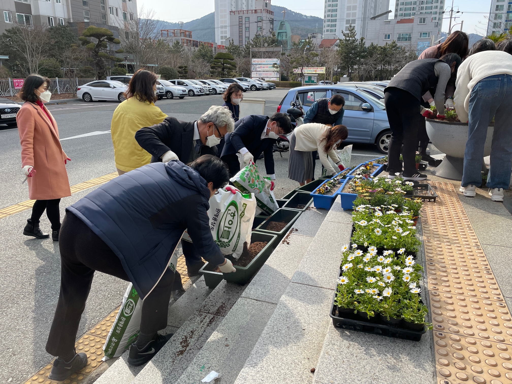 통영교육지원청, 청렴 꽃심기 행사 실시 - 관련이미지2