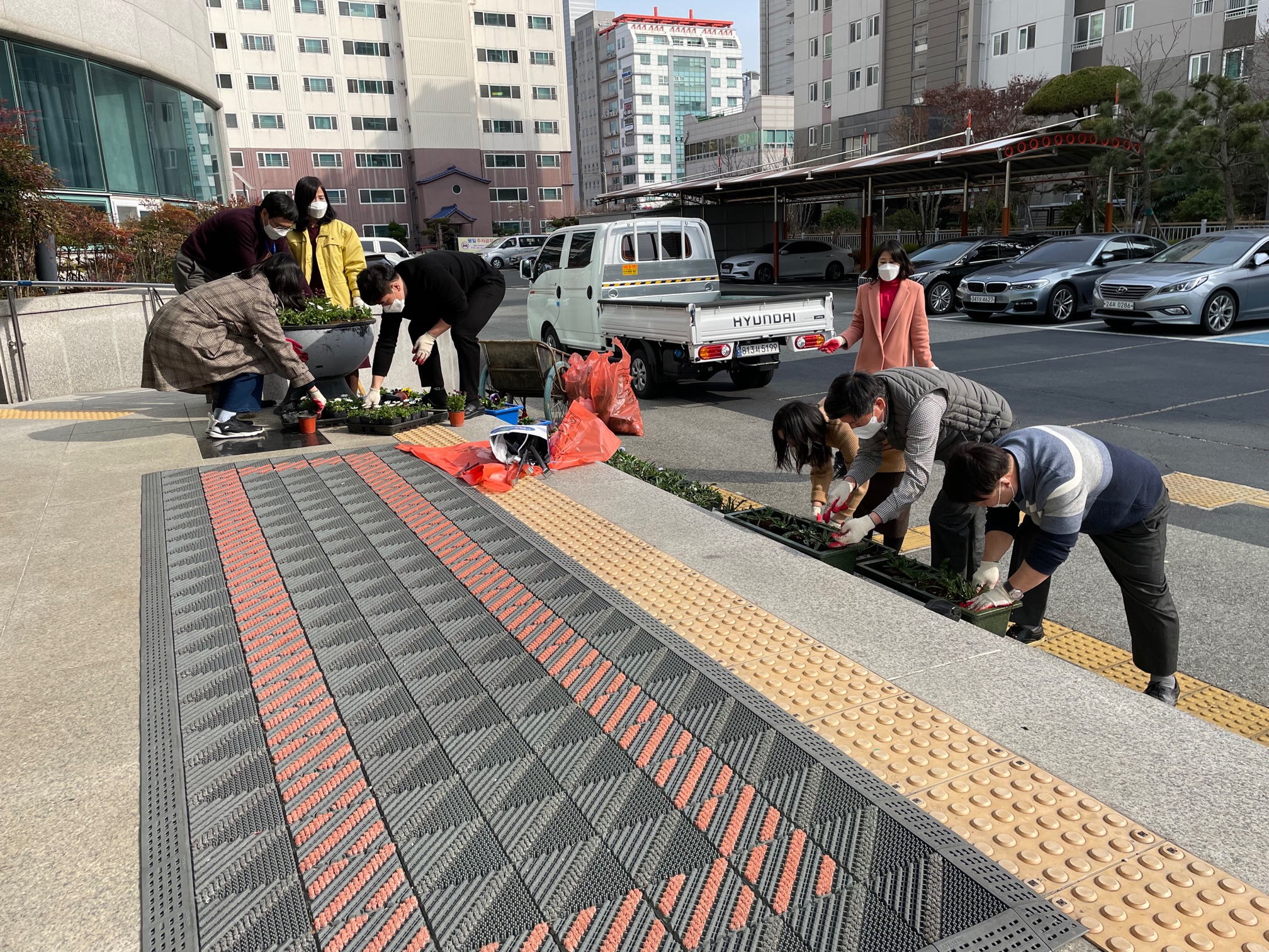 통영교육지원청, 청렴 꽃심기 행사 실시 - 관련이미지3