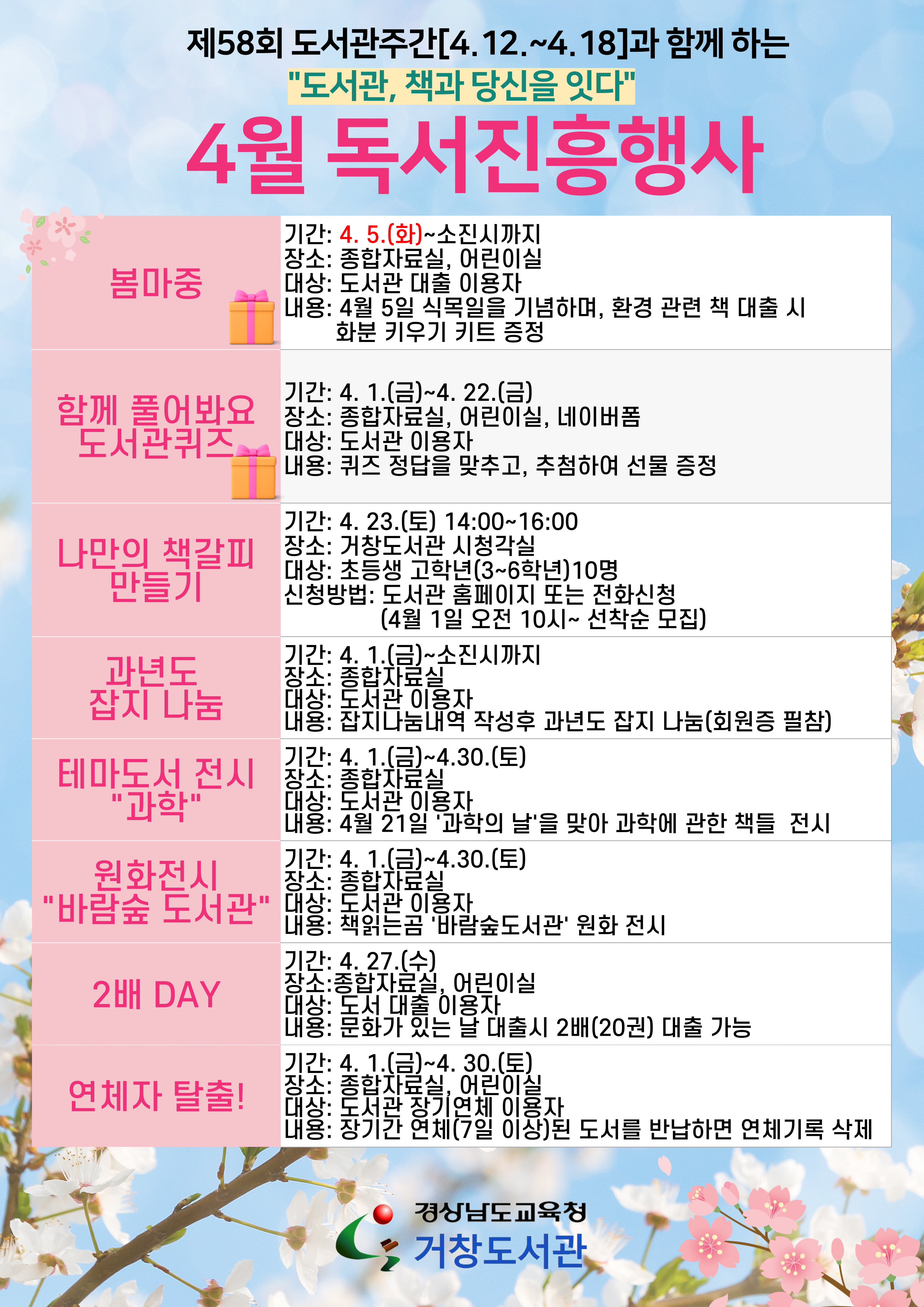 거창도서관, 당신과 책을 잇는 도서관으로 오세요 - 관련이미지1