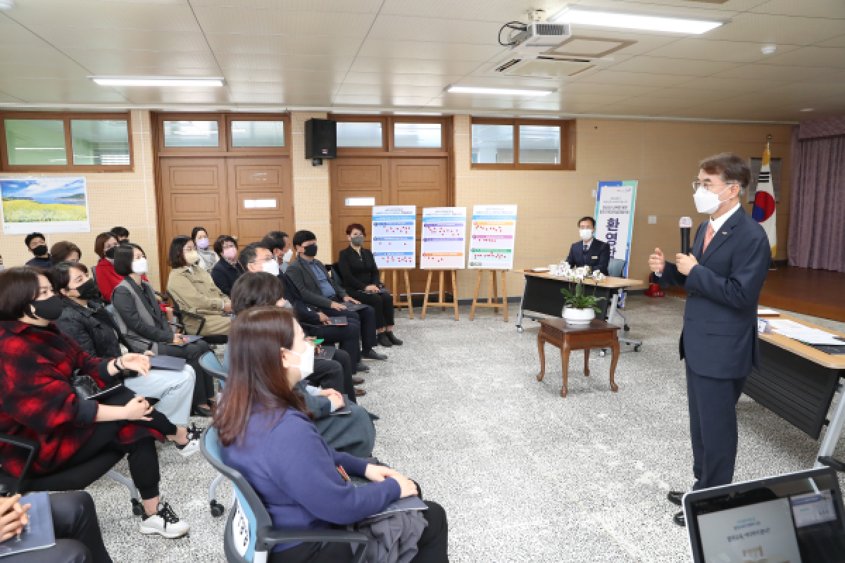 합천교육지원청, 박종훈교육감과 교육업무협의회 개최 - 관련이미지6
