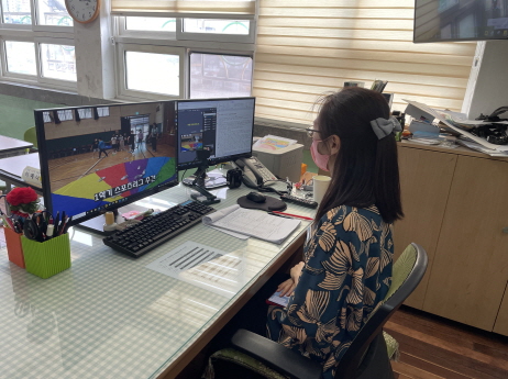문선초, 2022학년도 온라인 학급 교육과정 설명회 열어 - 관련이미지1