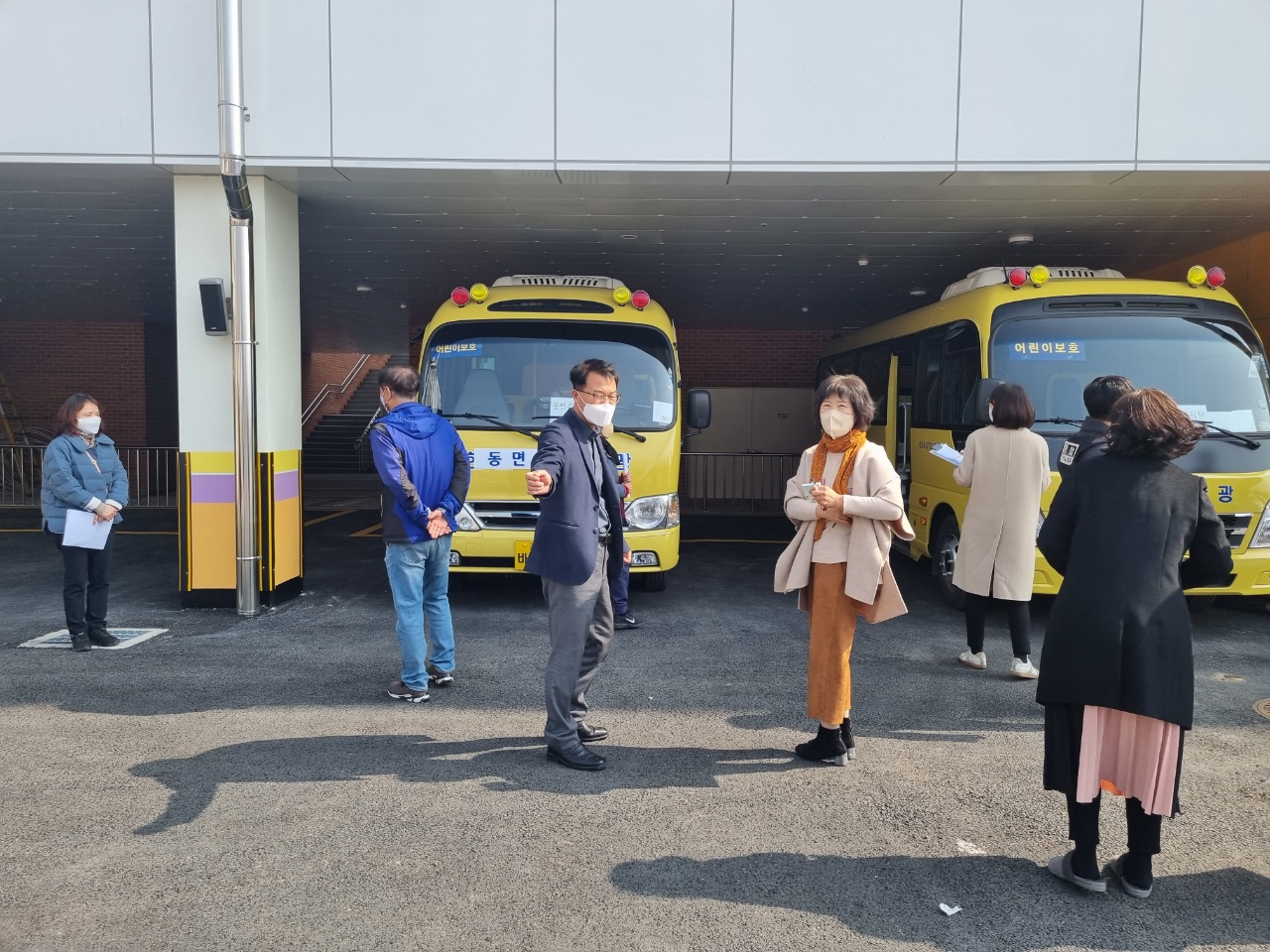 양산교육지원청, 관계부처 합동 어린이통학버스 안전점검 실시 - 관련이미지1