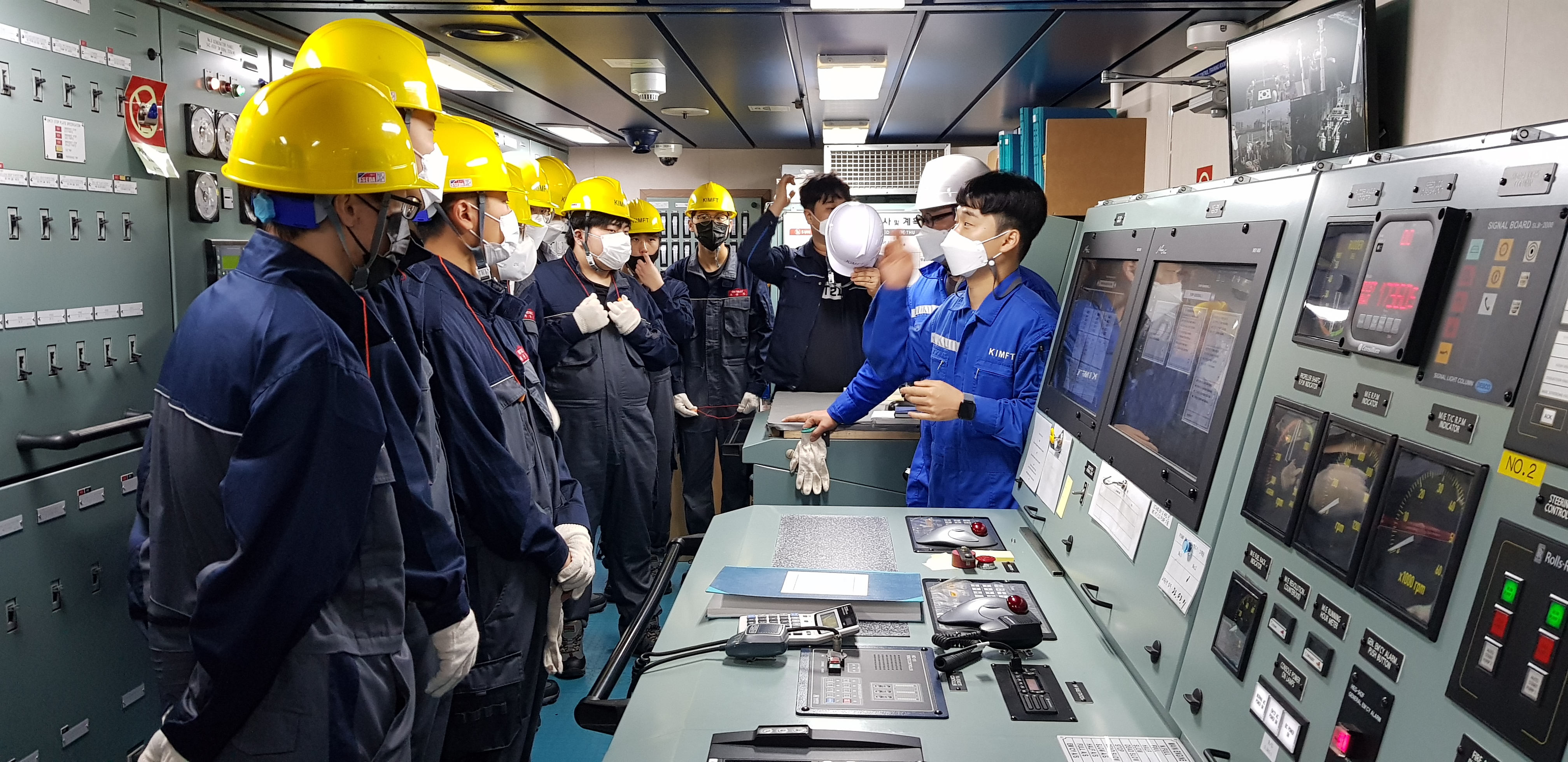 경남해양과학고등학교, 2022학년도 1차 기초항해승선실습 실시 - 관련이미지2