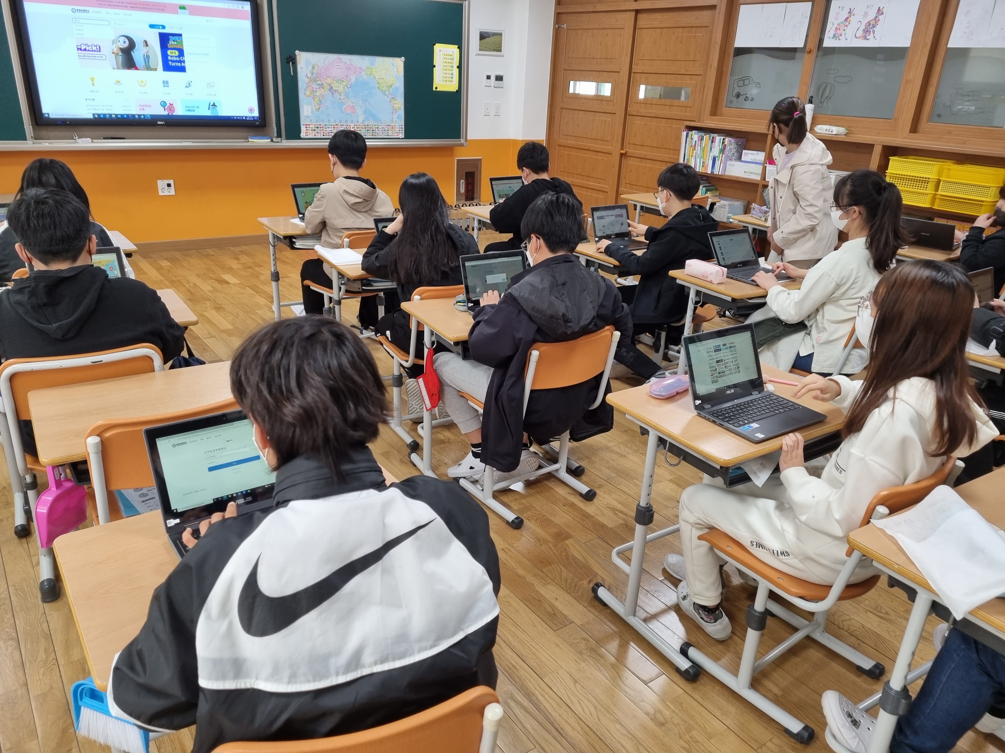 진주 망경초, 리딩게이트(영어 독서 콘텐츠) 도입 - 관련이미지1