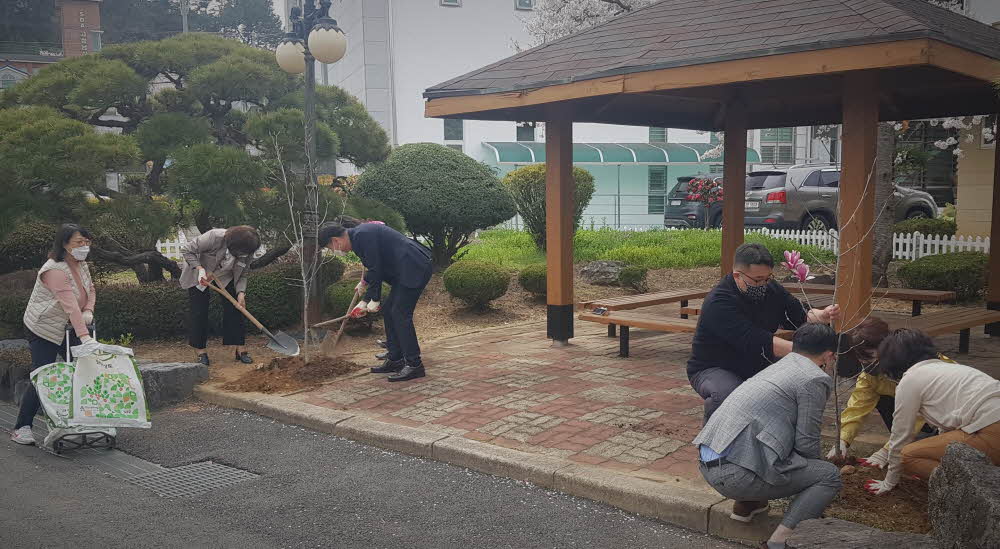고성교육지원청, 식목일 기념 청렴 나무 심기 - 관련이미지2