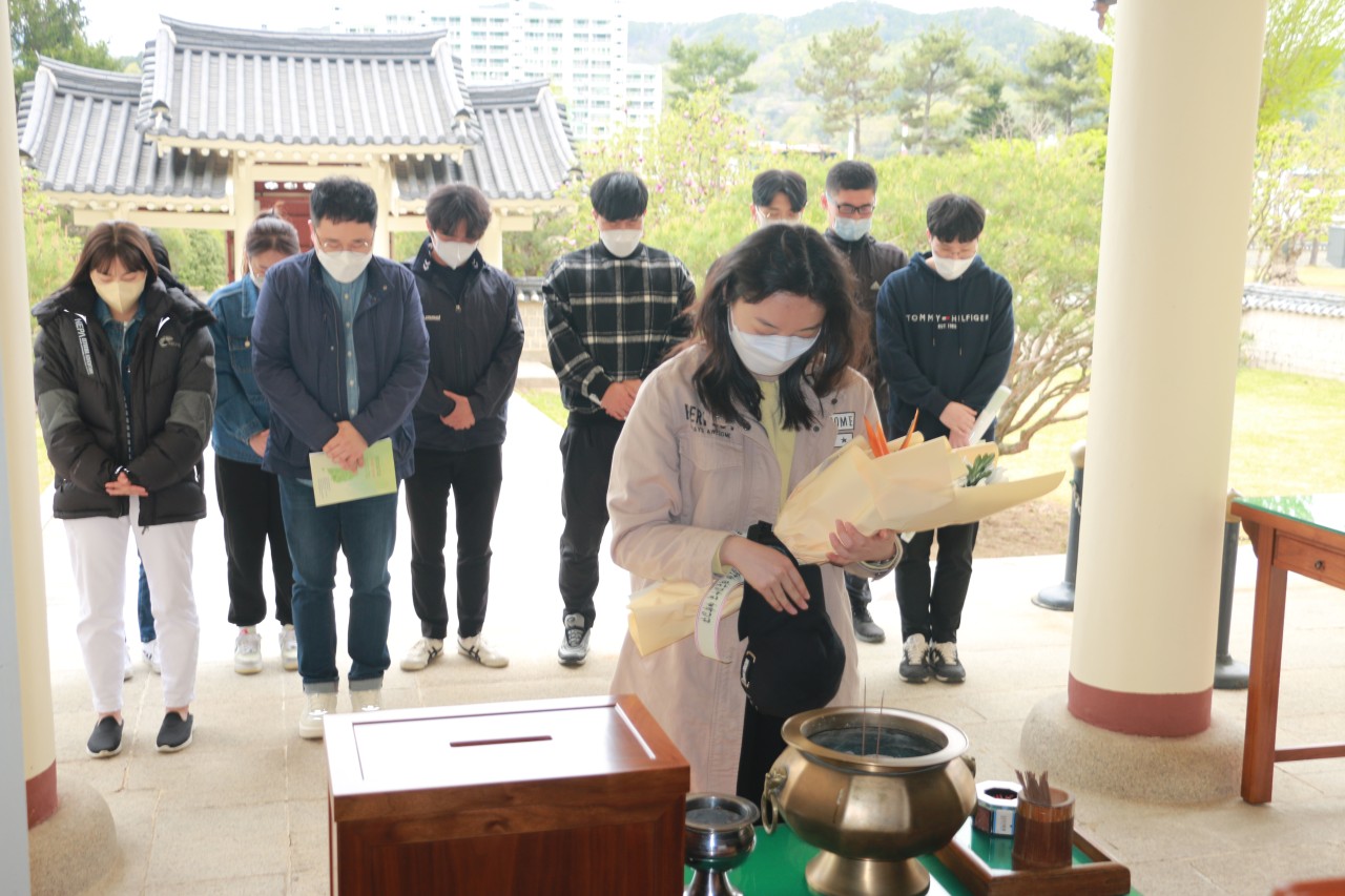 마산무학여중 호국성지탐방, 스승의 발자취는 아이들의 길이 된다. - 관련이미지4
