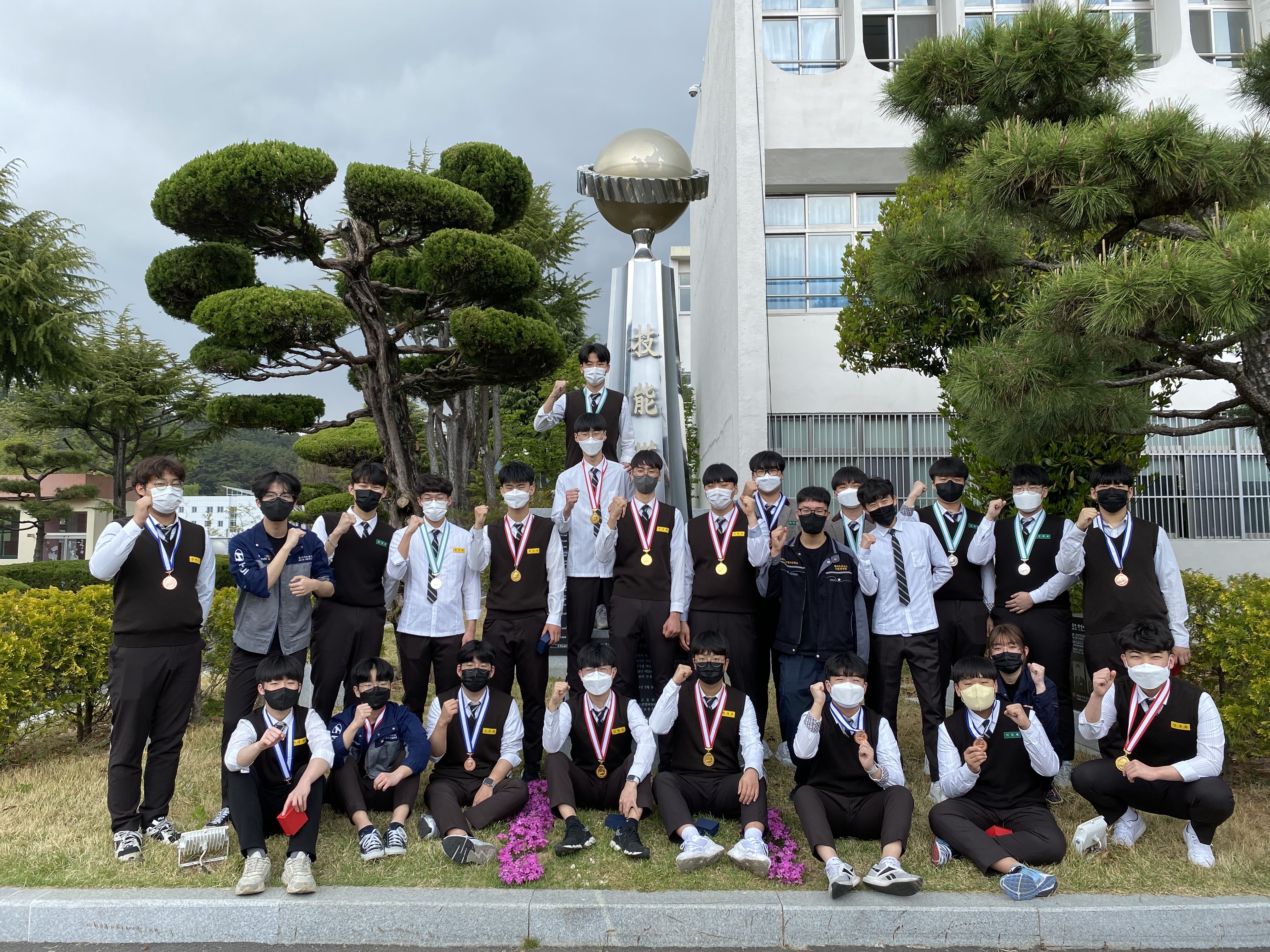 창원기계공업고등학교 2022년 경남기능경기대회 참가 전종목 전국대회 출전 자격 획득! - 관련이미지1