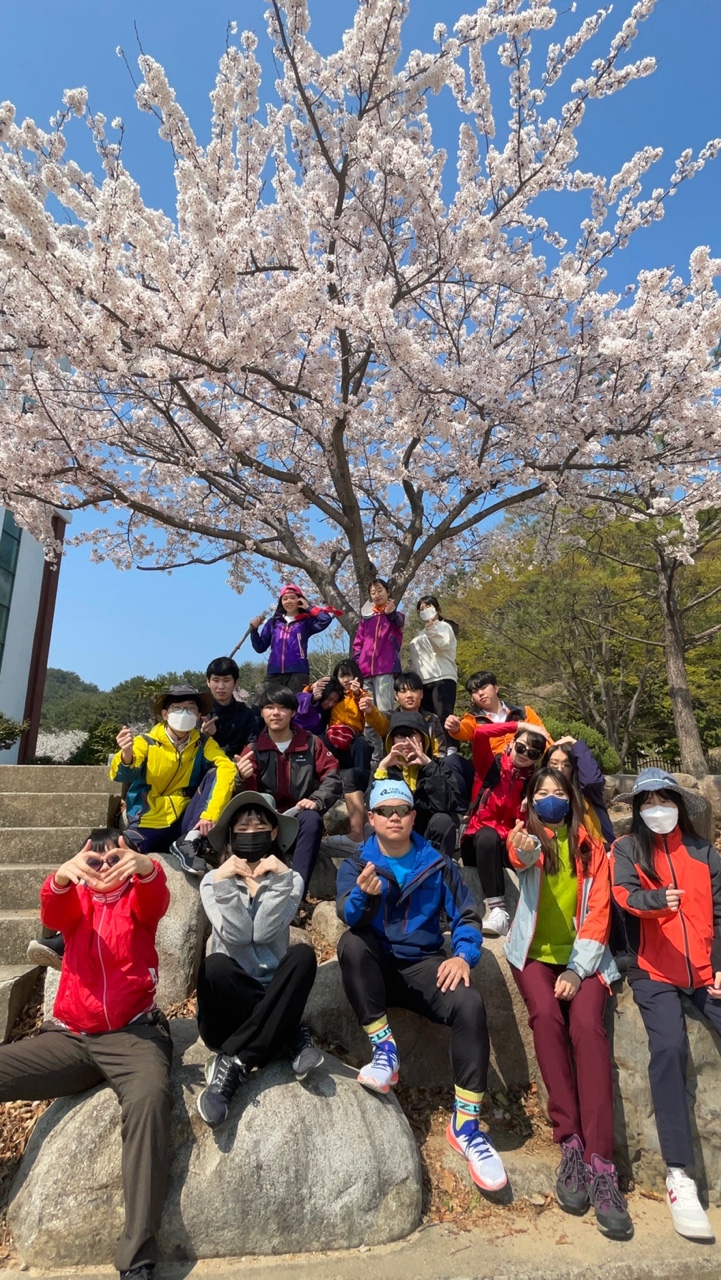 남해제일고 교정 「봄꽃의 향연」 열려 - 관련이미지2