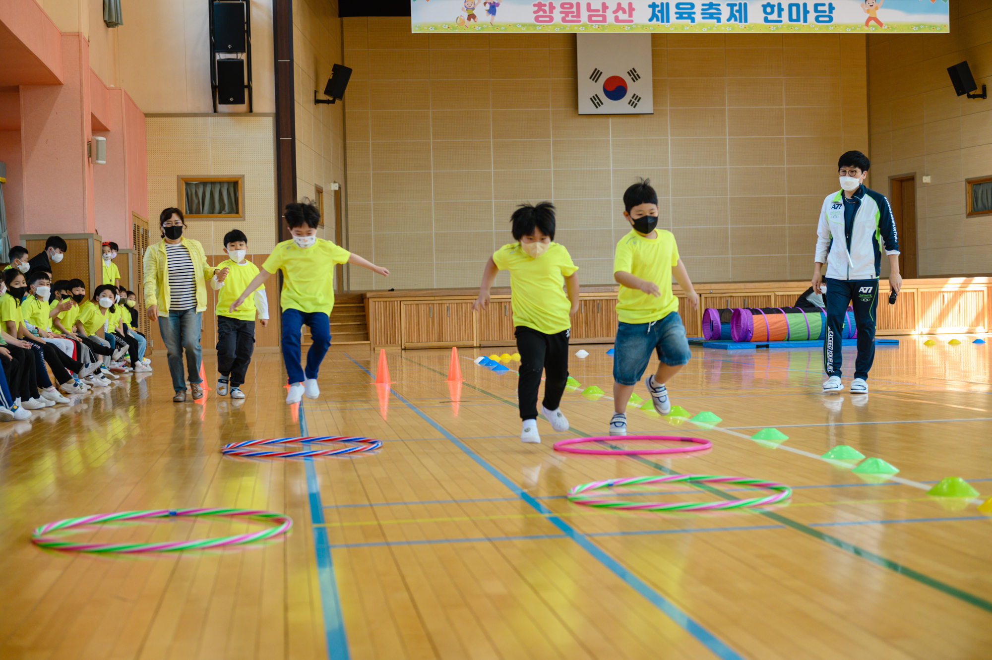 행복학교 첫해, 창원남산초 체육축제 한마당 개최 - 관련이미지1