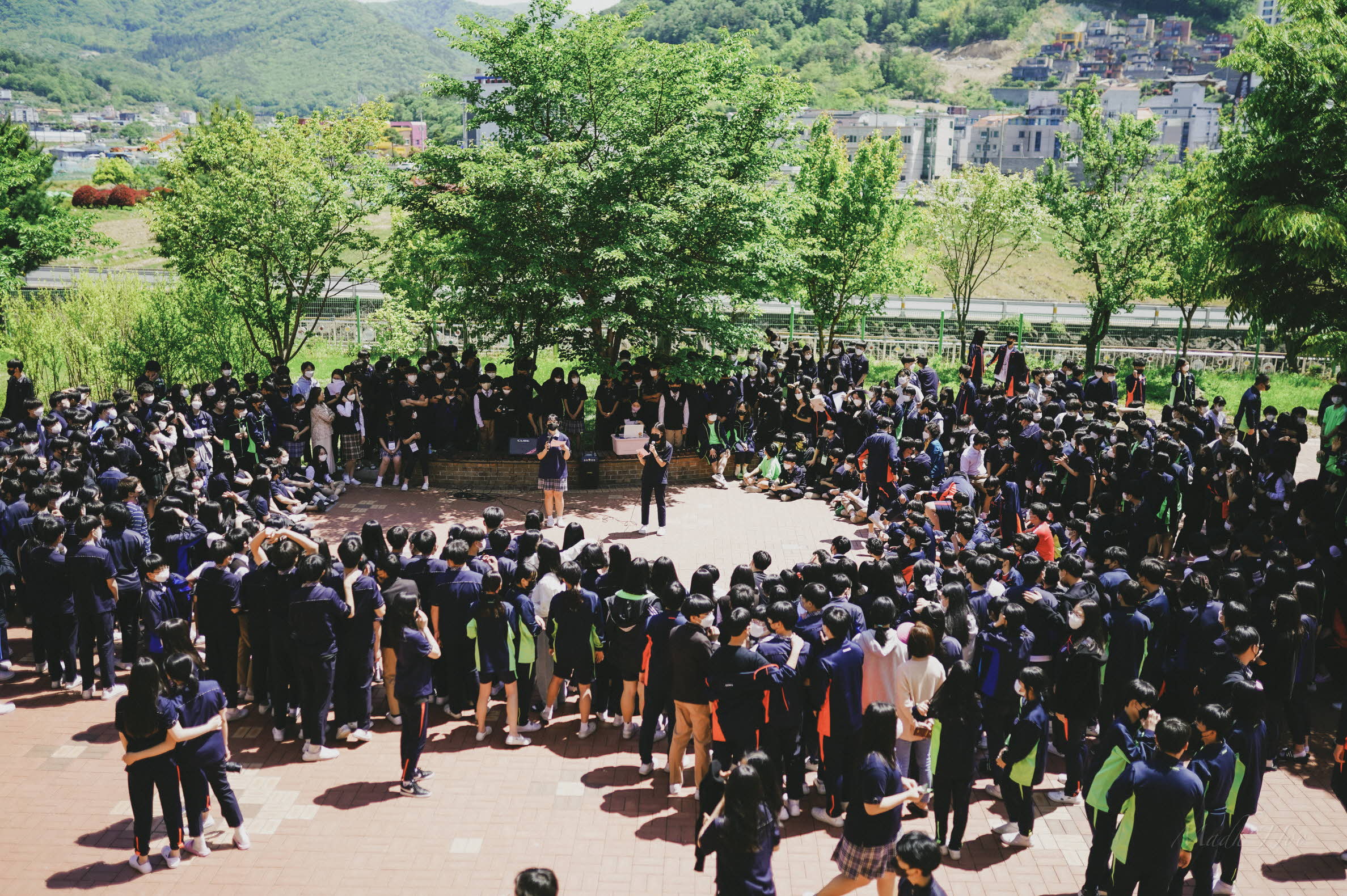 수월중학교 버스킹공연 개최 - 관련이미지1
