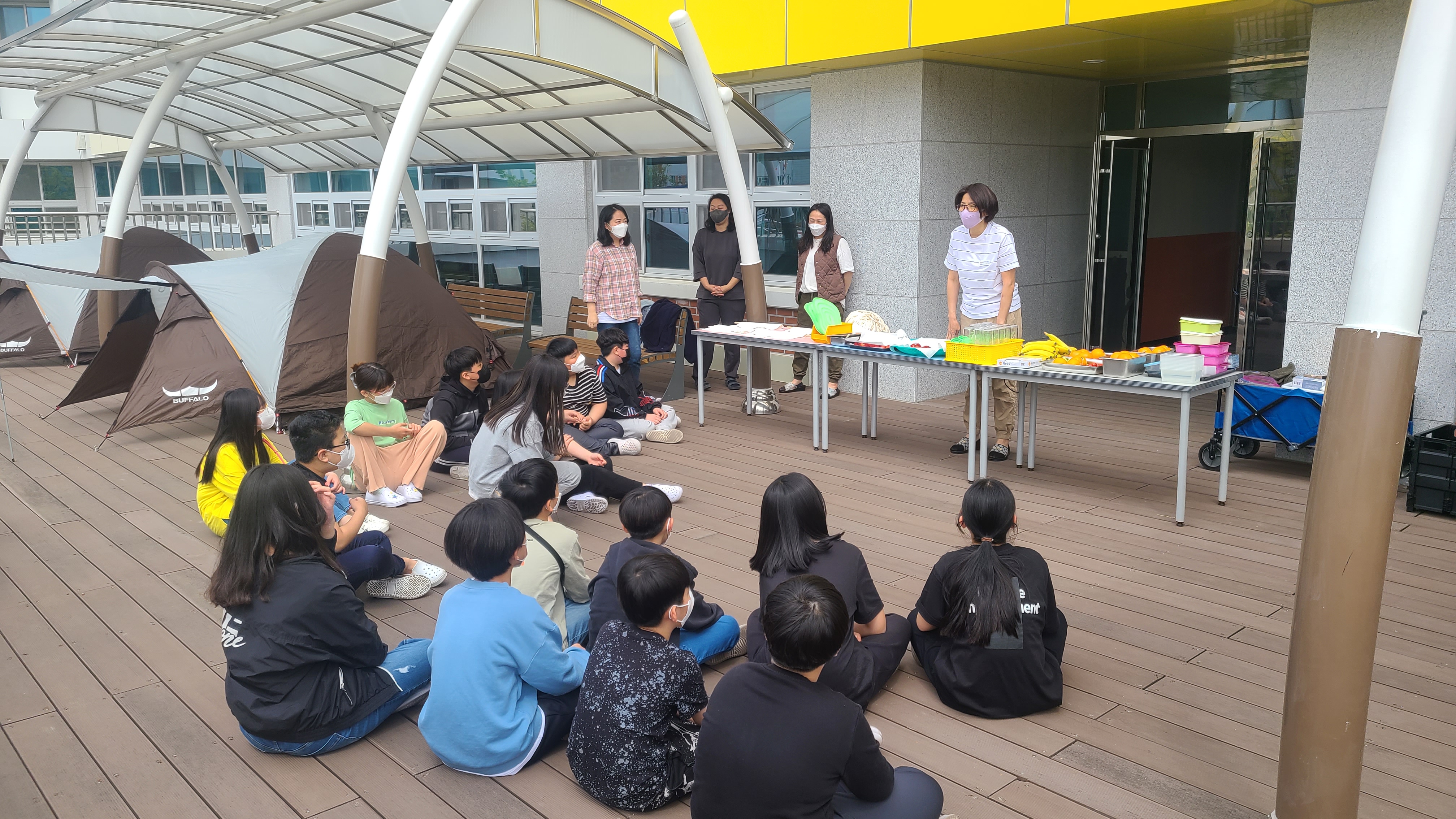 예하초, 학교에서 즐기는 캠핑 프로젝트 - 관련이미지3
