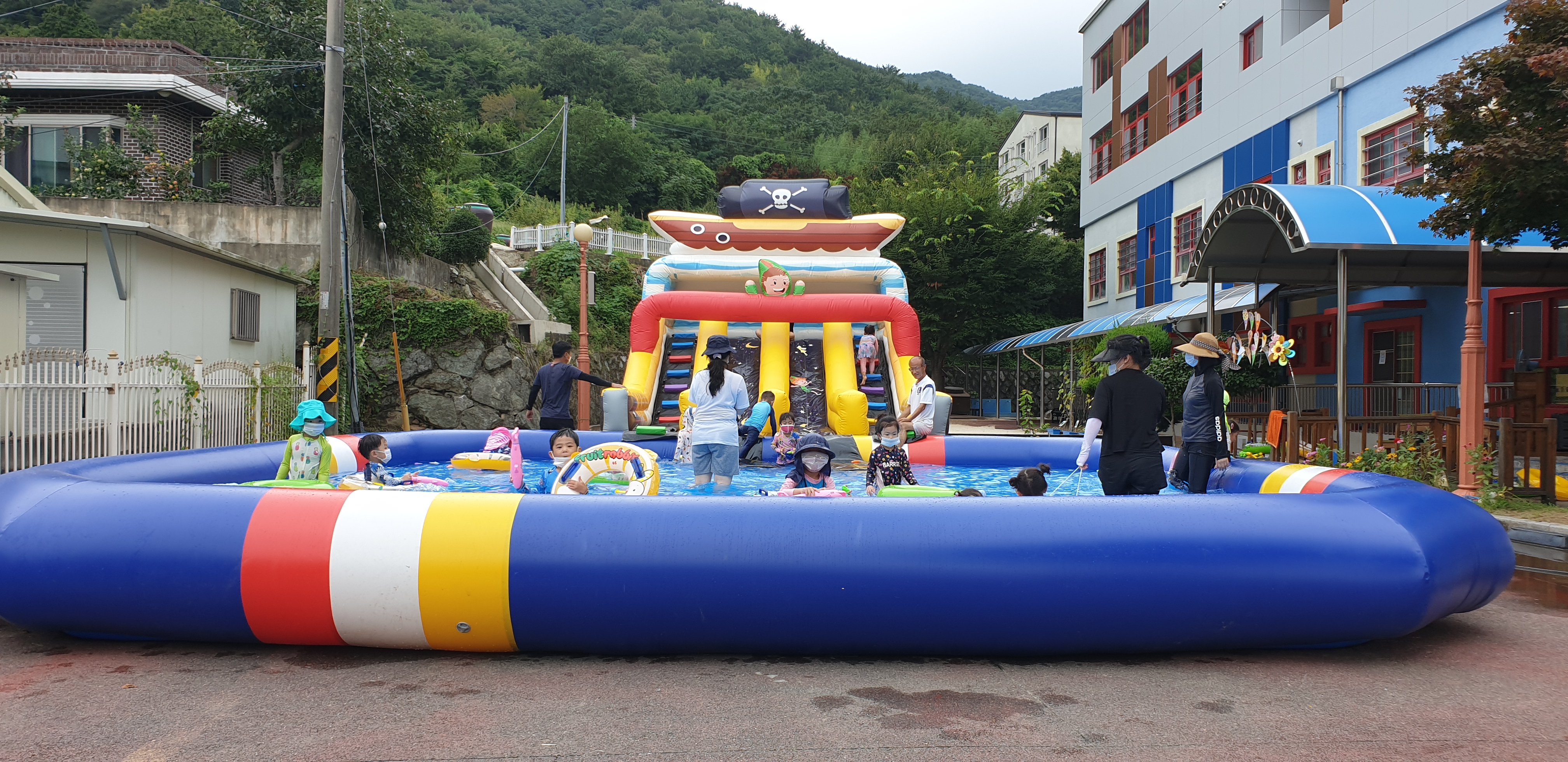 남해유치원, 지역맞춤형(행복 pool dream) 야~ 신난다! 물속에 풍덩~ - 관련이미지1