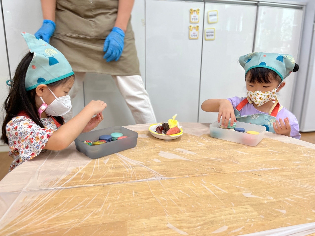 합포초병설유, 찾아오는 체험학습(마카롱 만들기) 실시 - 관련이미지1