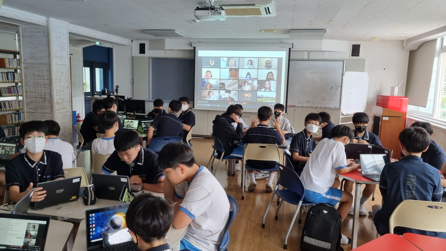 사천중-라스 피냐스(Las Pinas National High School)  2차 국제교육 교류 온라인 만남 - 관련이미지2