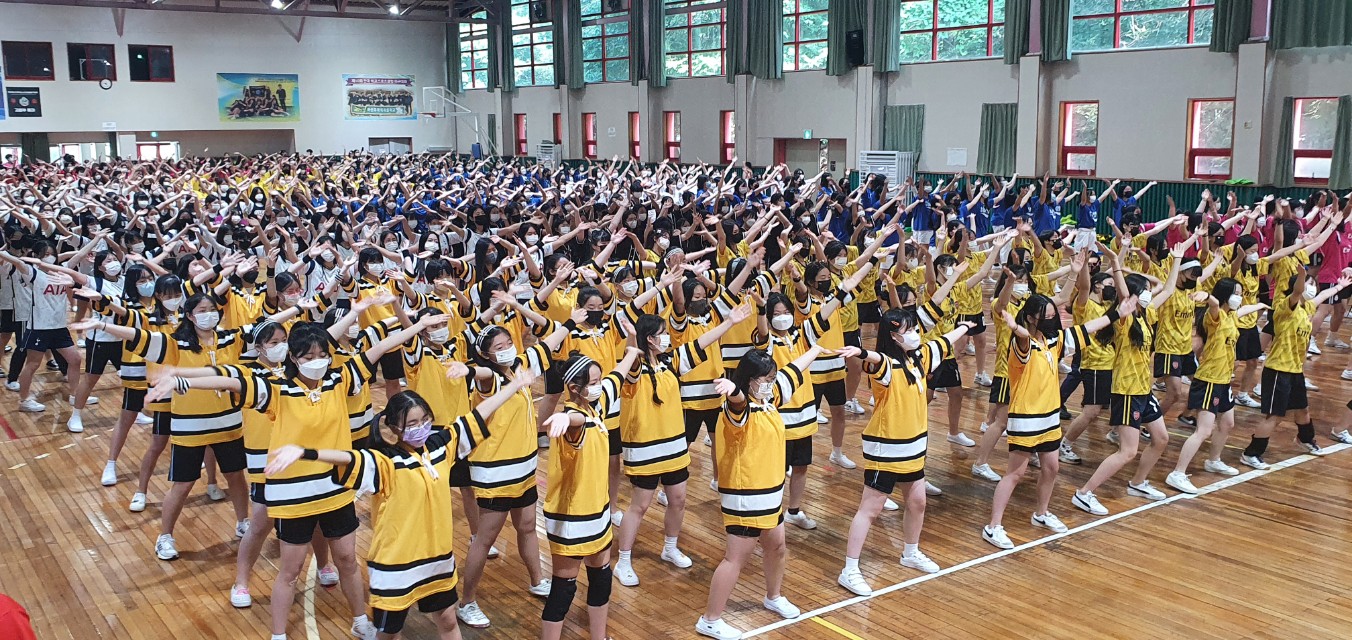 마산무학여중, 학생중심 체육대회 system을 완성하다. - 관련이미지1