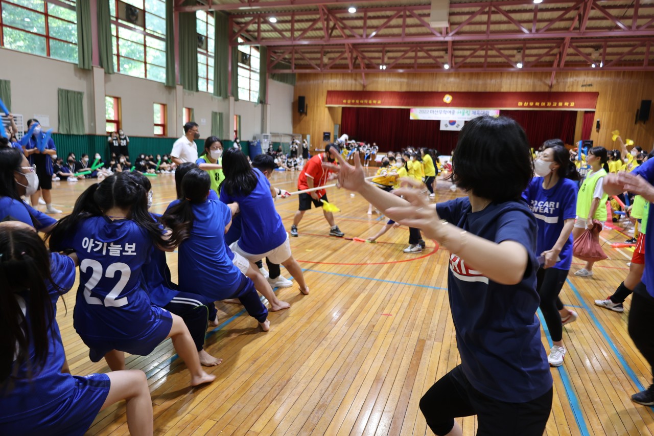 마산무학여중, 학생중심 체육대회 system을 완성하다. - 관련이미지4