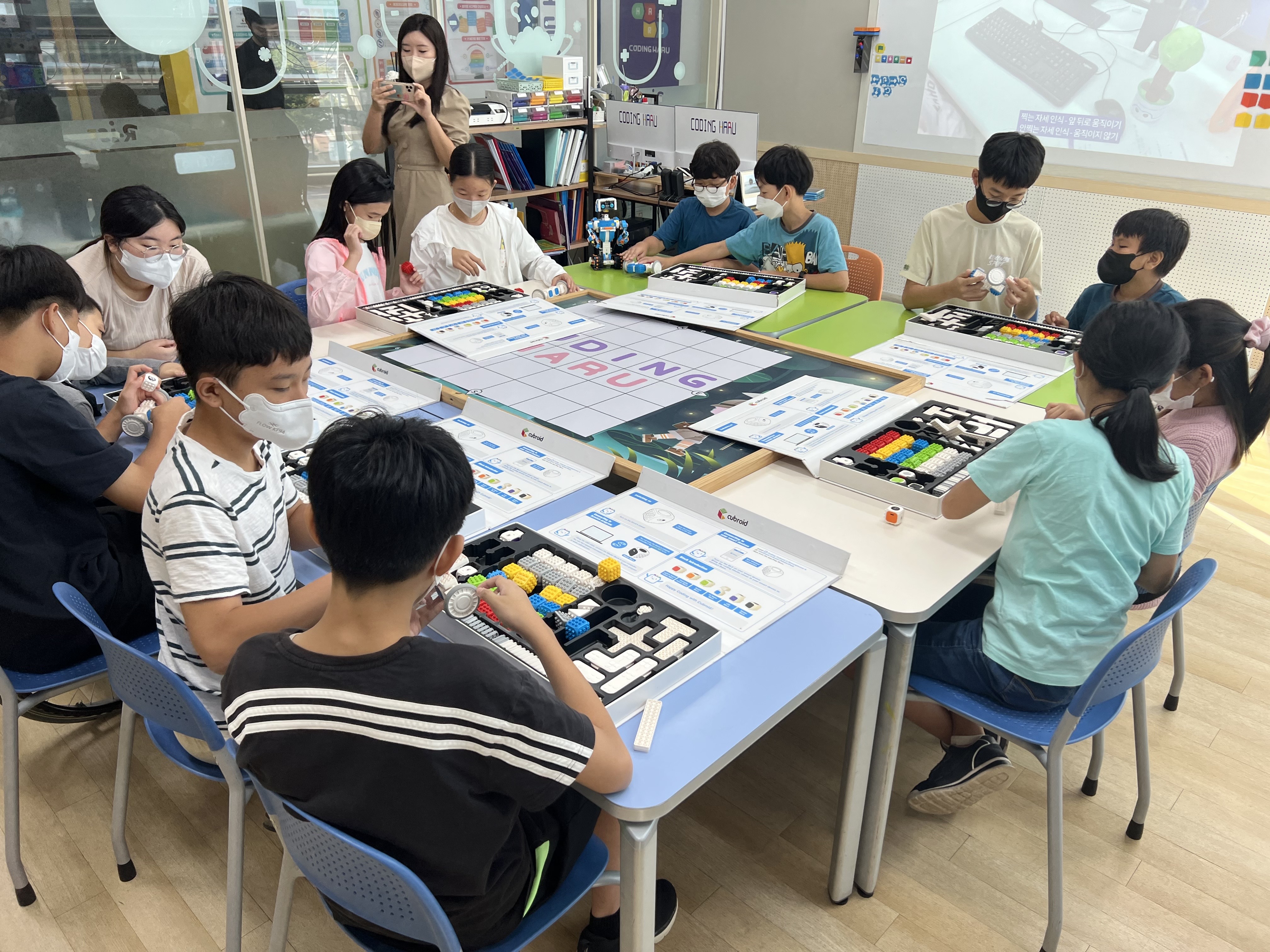 삼장초, 진로전환기 맞춤형 진로체험학습(코딩교육) 운영 - 관련이미지1