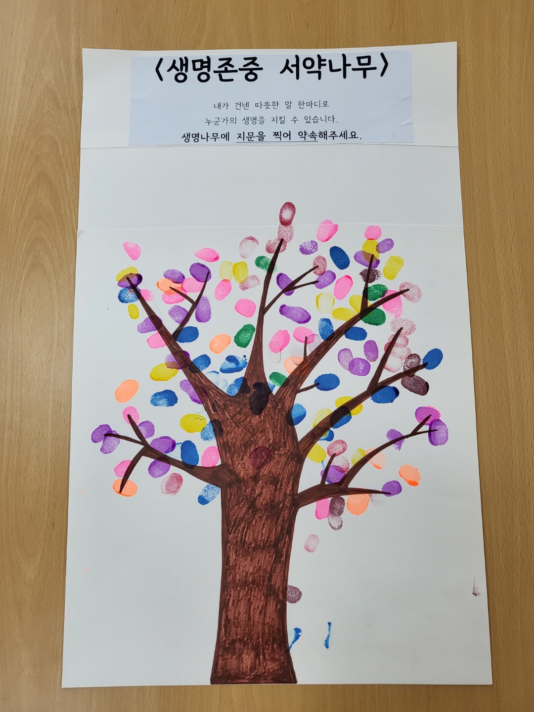 생명사랑 서약나무를 만들어요 - 관련이미지3