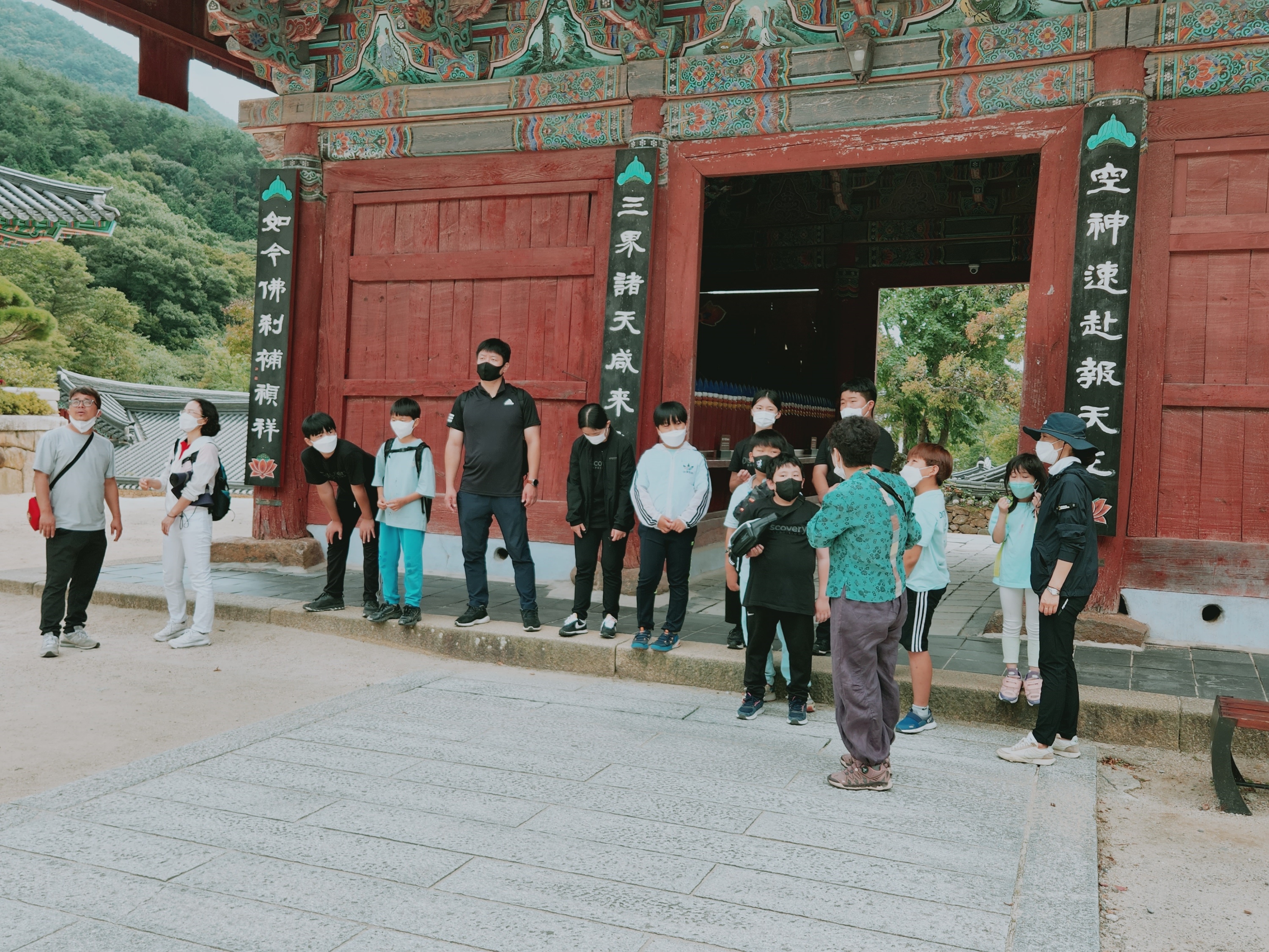 사제동행 구례 Hiking으로 구례 문화 Hi~ 화개초왕성분교, 사제동행 섬진강 자전거길 종주 및 화엄사 탐방 실시 - 관련이미지3