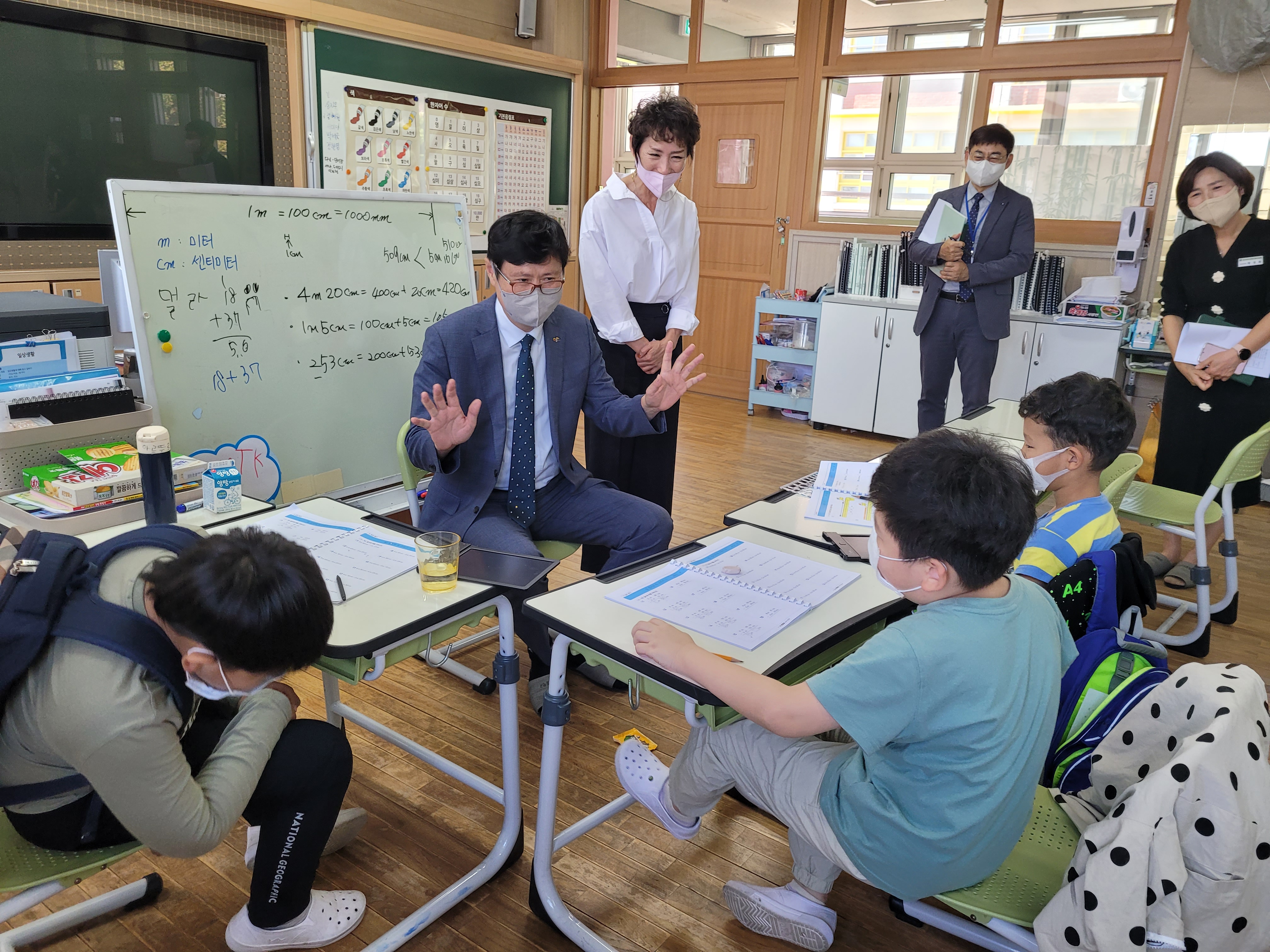 김해교육지원청 안태환 교육장, 거점형 동부 다문화교육센터 방문 - 관련이미지1