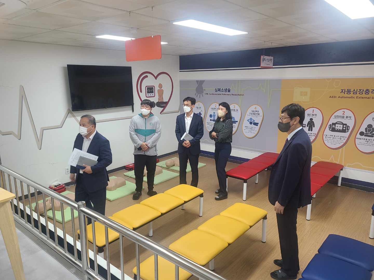 김해교육지원청, 영운초등학교 안전점검 및 안전체험교실 방문 - 관련이미지1