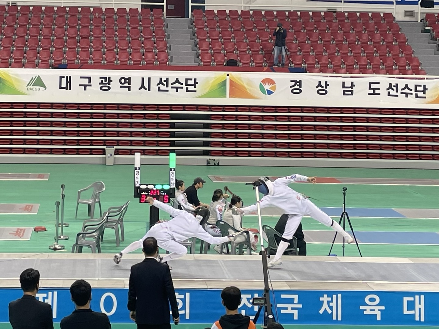 경남체고 펜싱부 제103회 전국체육대회 에뻬 단체전 우승 - 관련이미지1