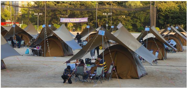 운동장 캠핑, 학교에서 이색체험을 즐기다 - 관련이미지3