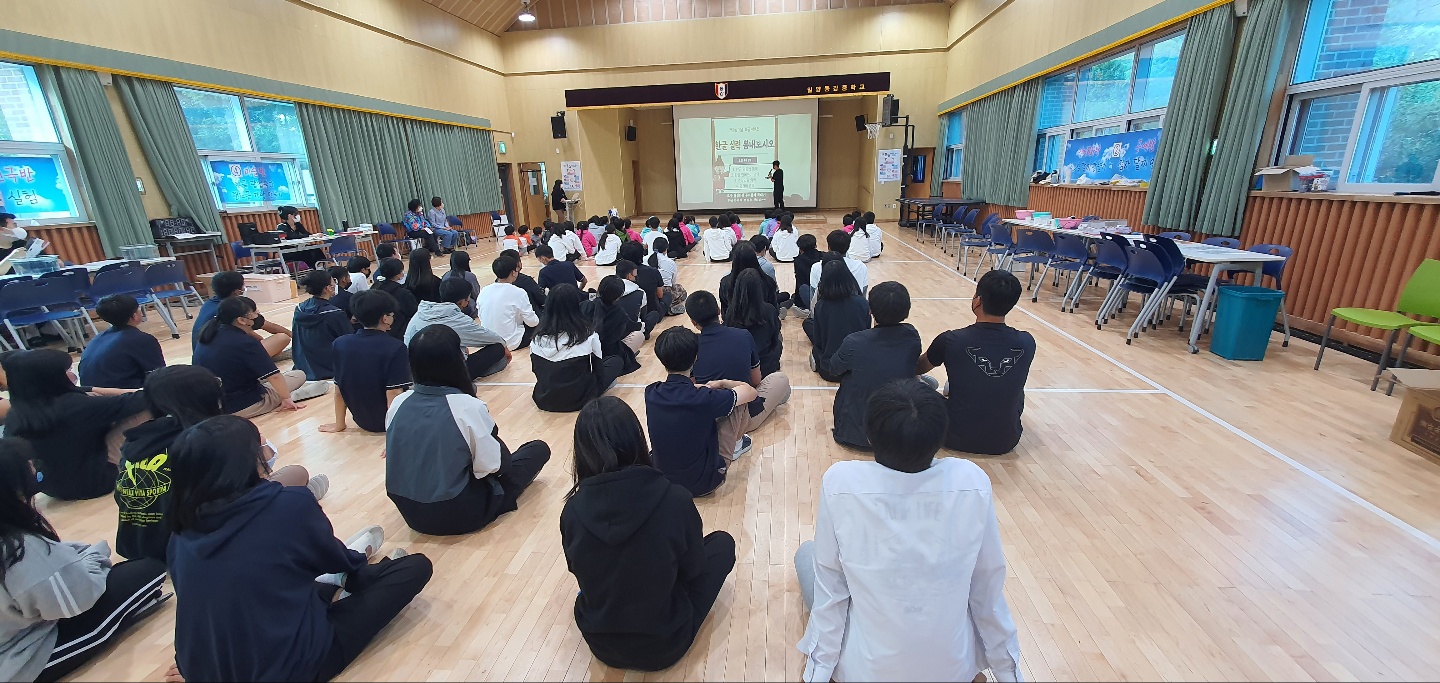 밀양동강중, ‘한글 한마당’행사 개최 - 관련이미지1