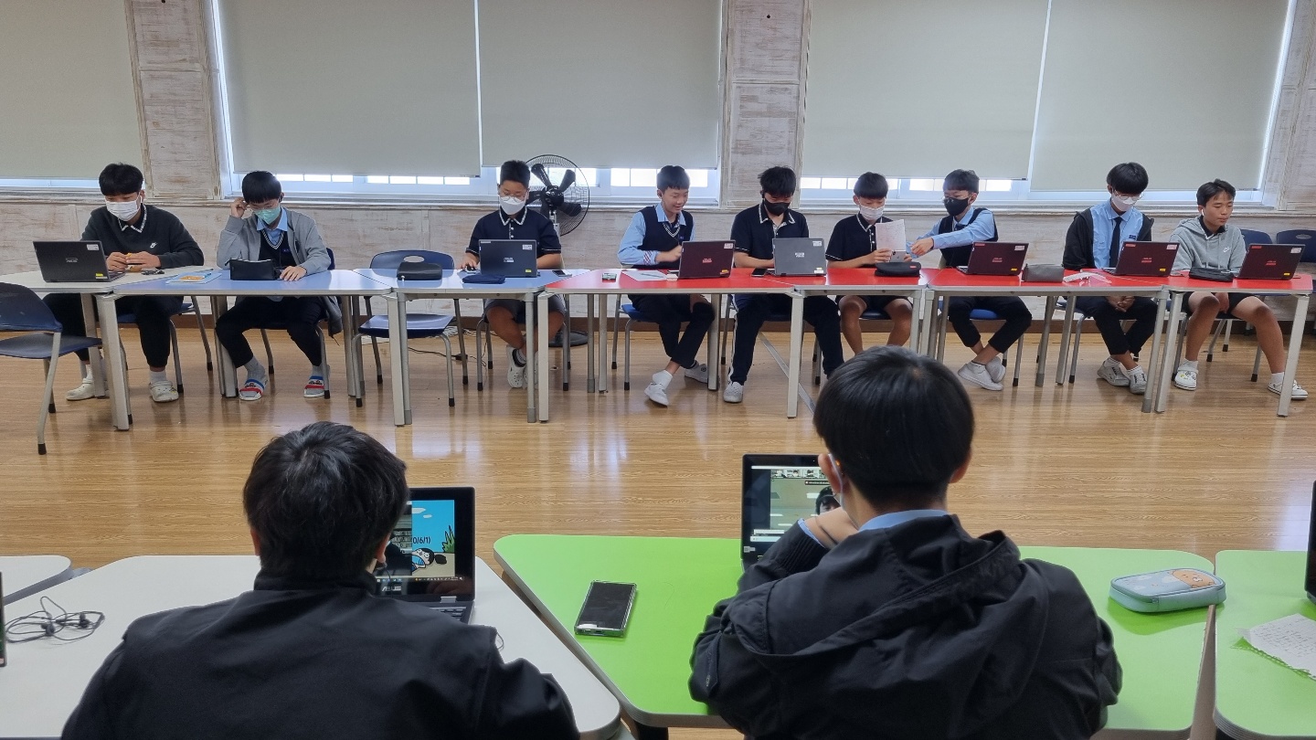 사천중-일본 오키타 중학교 국제교육 교류 온라인 만남 - 관련이미지2