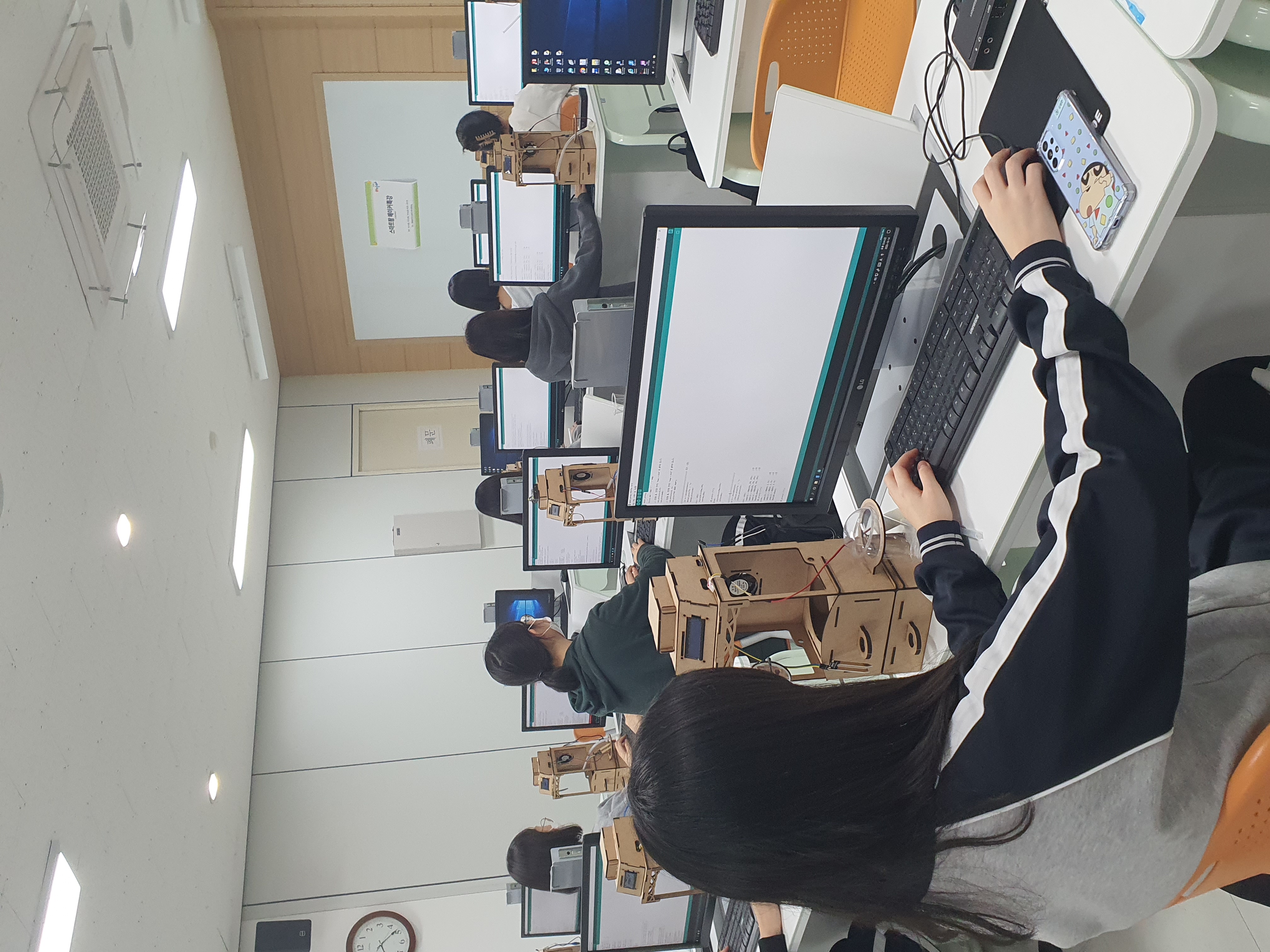 정보융합(정보+수학+과학) 교과특성화학교 운영 중인 김해분성여고, 스마트팜 메이커 특강 열어 - 관련이미지2