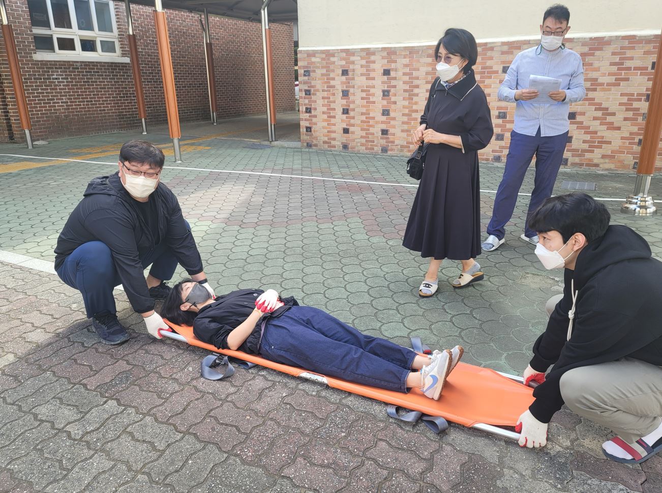 신어초, 코로나 이후 대면 합동소방훈련 실시! - 관련이미지2