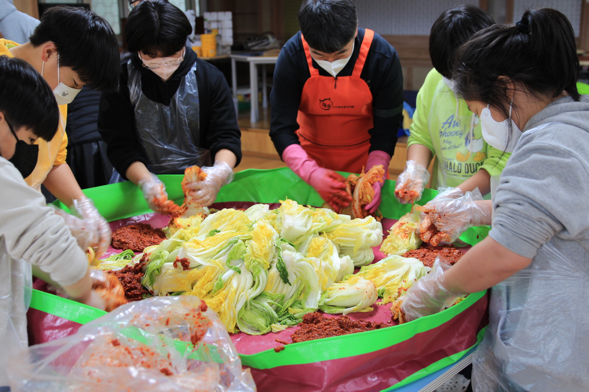 금서초, 배추 김장 체험학습 - 관련이미지2