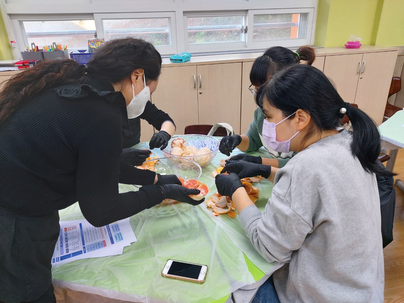 의령초, 학부모교육 큰 호응 얻어 -그린스마트 미래학교 운영 안내 및 건강한 겨울 먹거리, 자몽청 만들기- - 관련이미지3